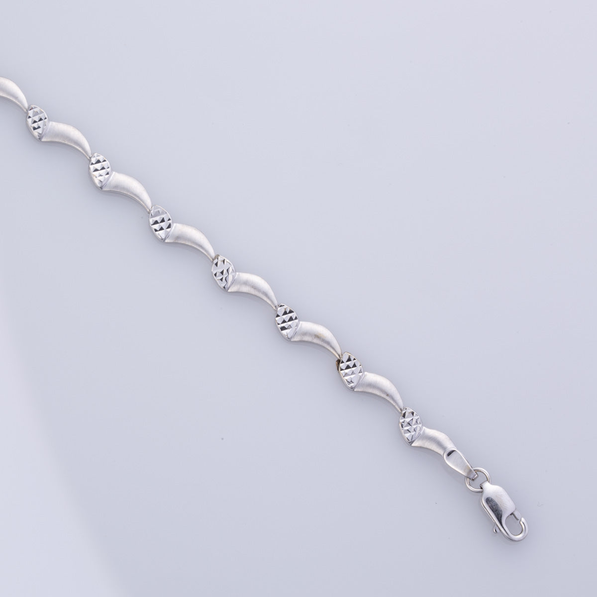 18k White Gold Bracelet | 7" |