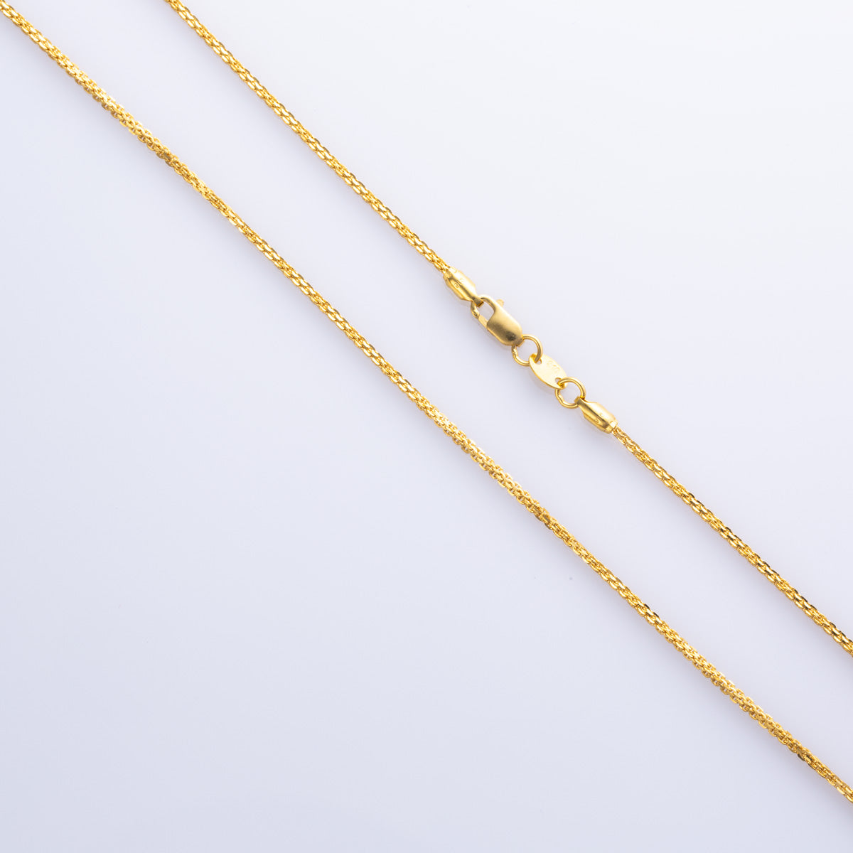 Chaîne Bismark en or jaune 22 carats | 16" |