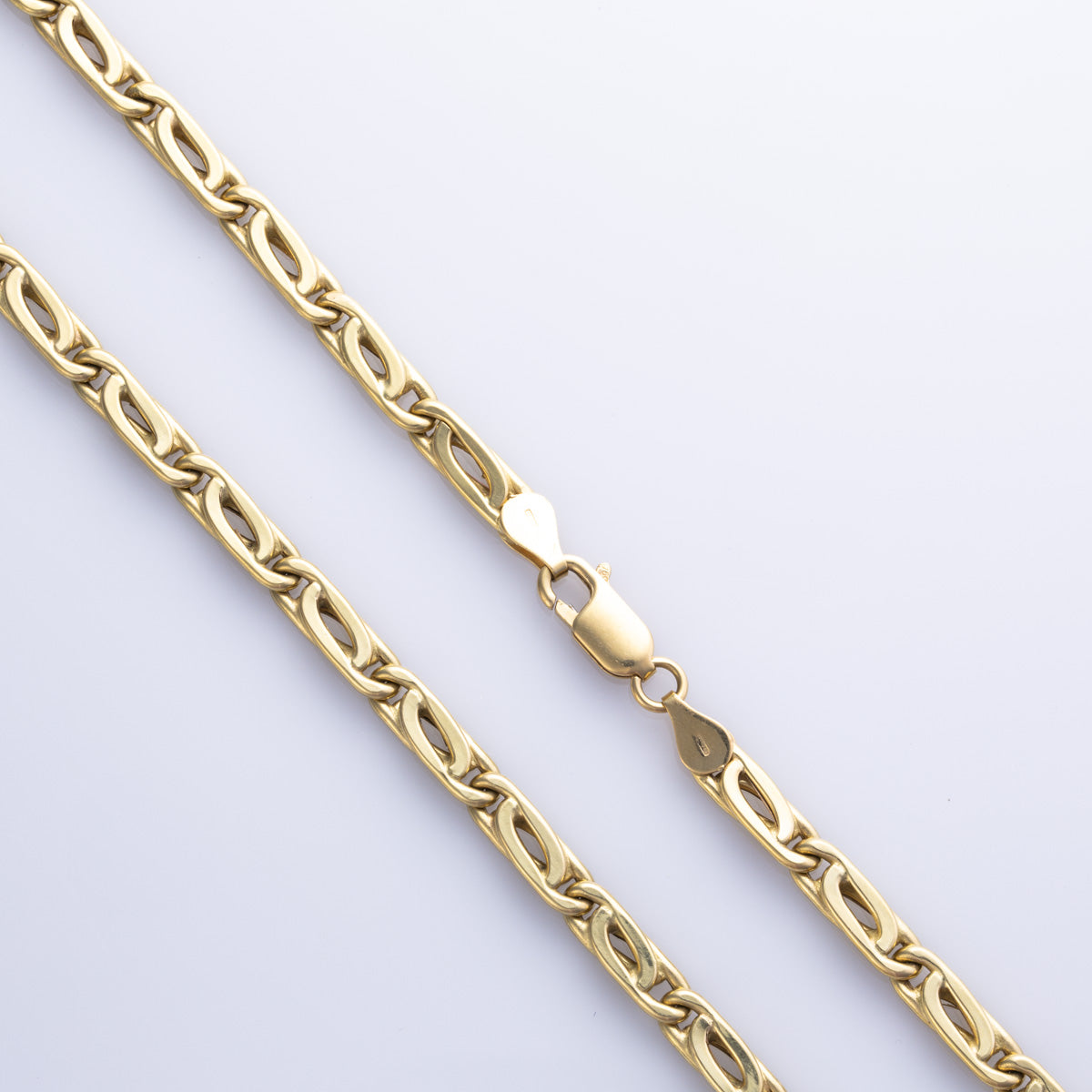 Italian 18k Yellow Gold Link Chain | 24" |