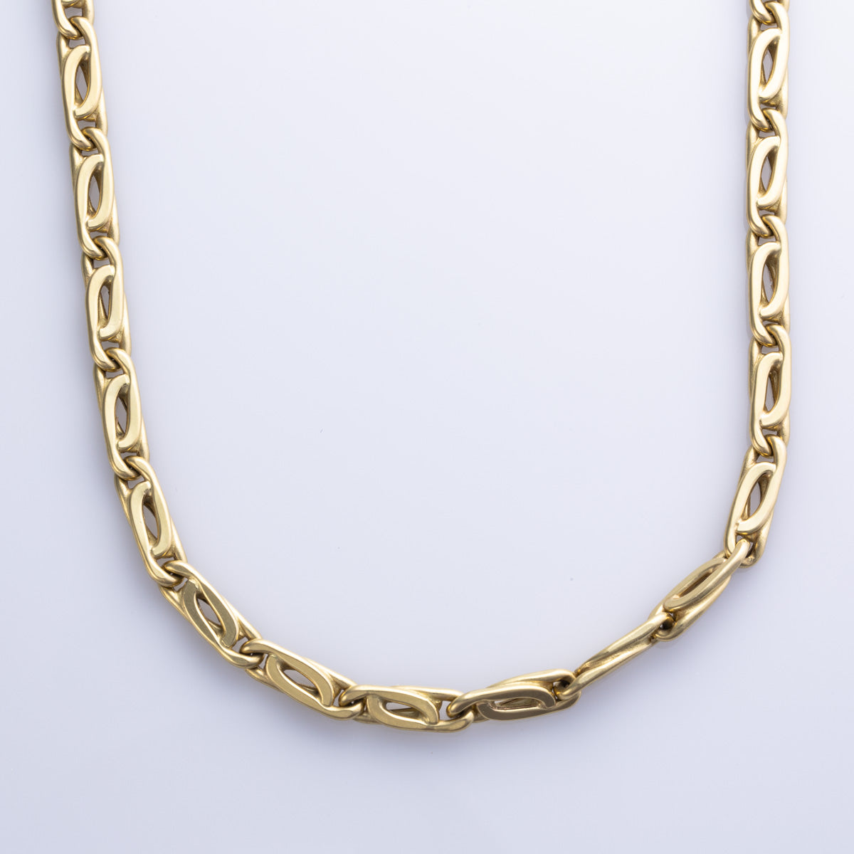 Italian 18k Yellow Gold Link Chain | 24" |