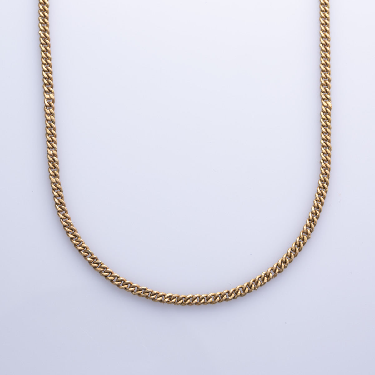 18k Yellow Gold Curb Chain | 20" |