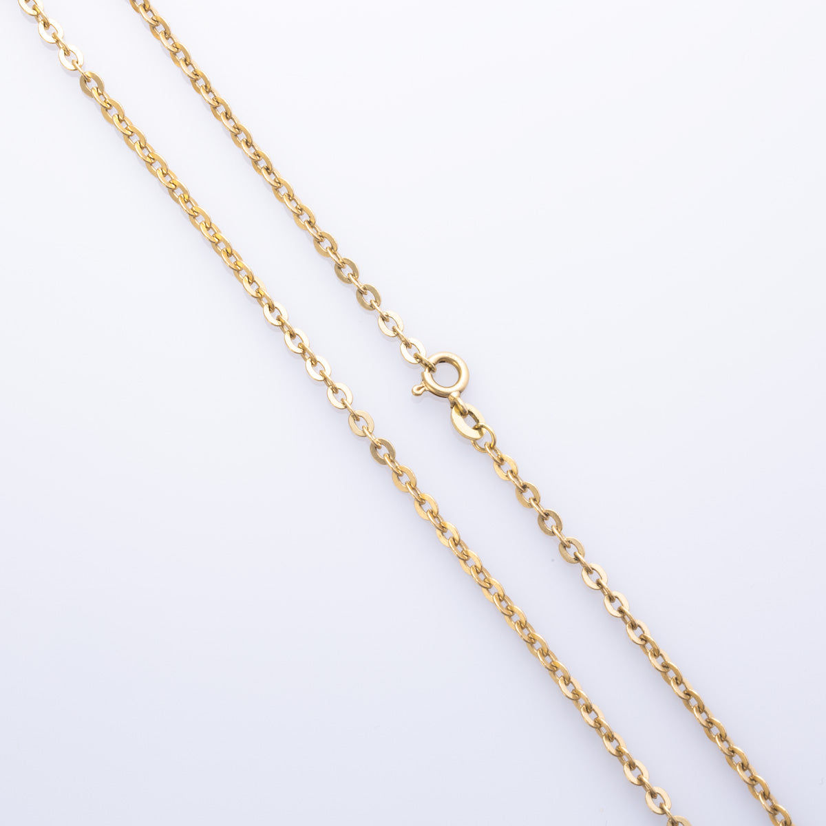 Italian 18k Yellow Gold Cable Chain | 24" |