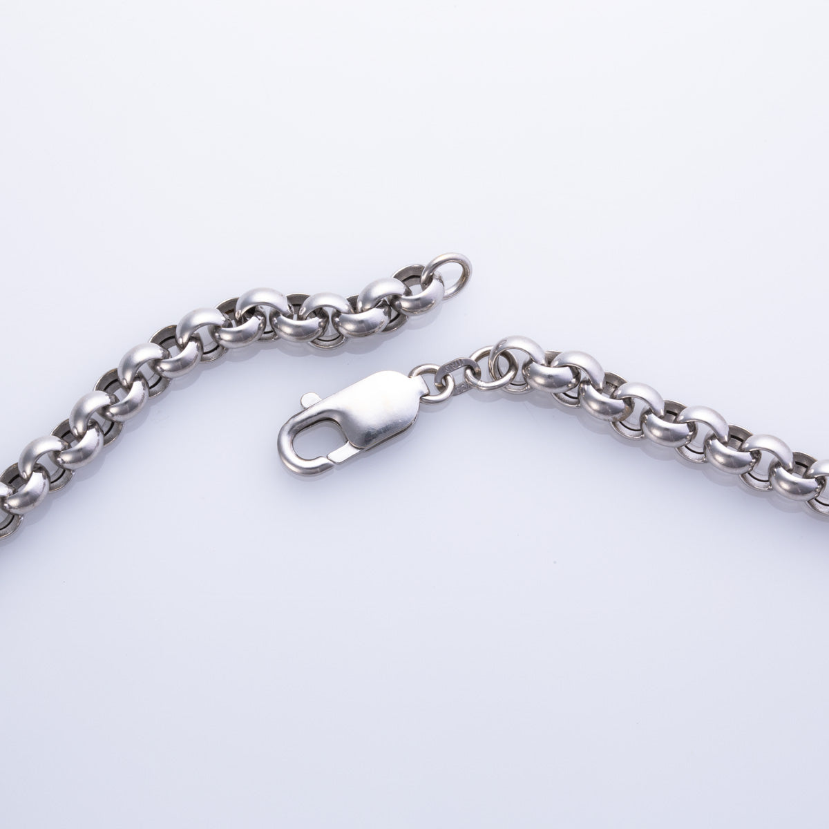 18k White Gold Cable Chain | 18