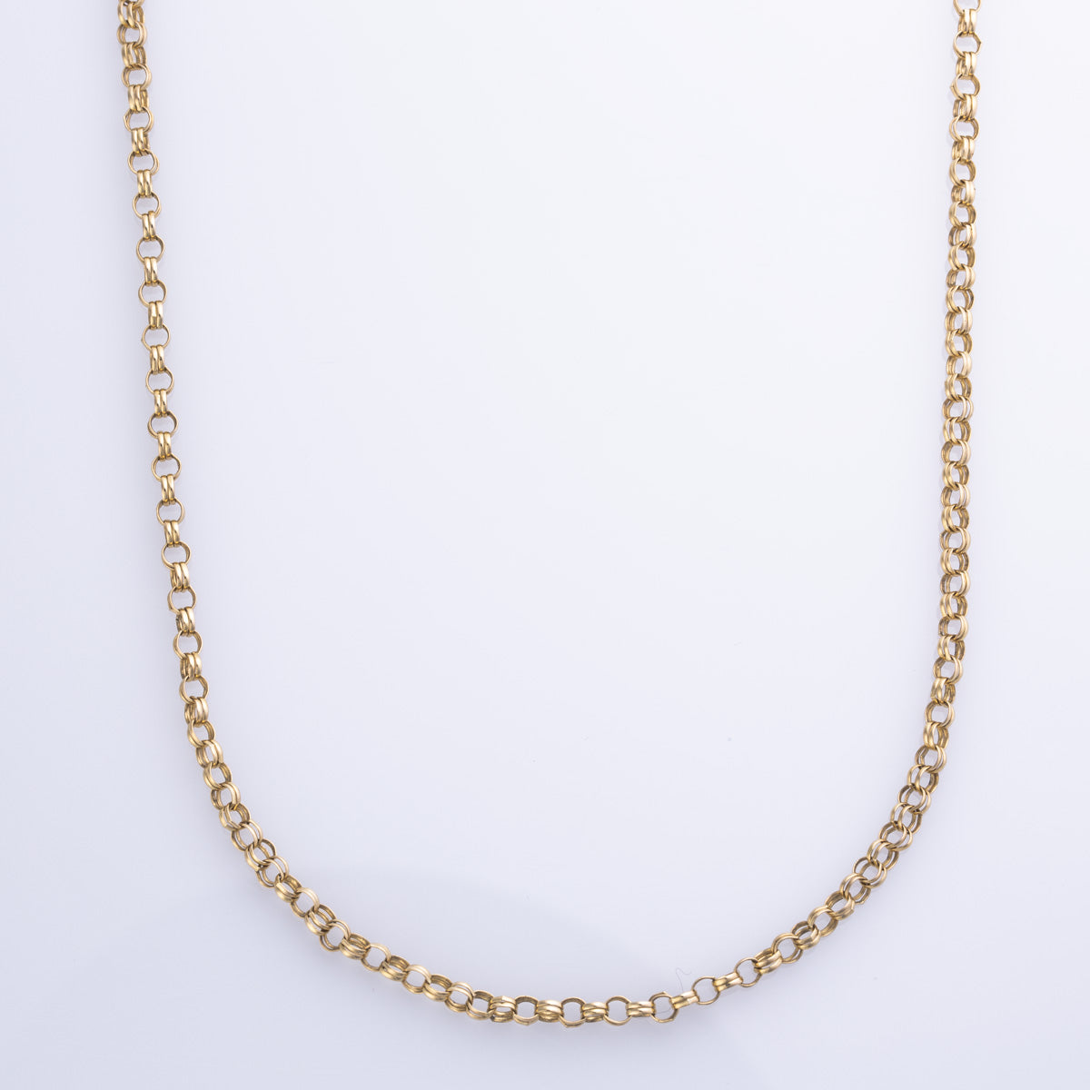 Chaîne Rolo en or jaune 9 carats | 24 pouces |