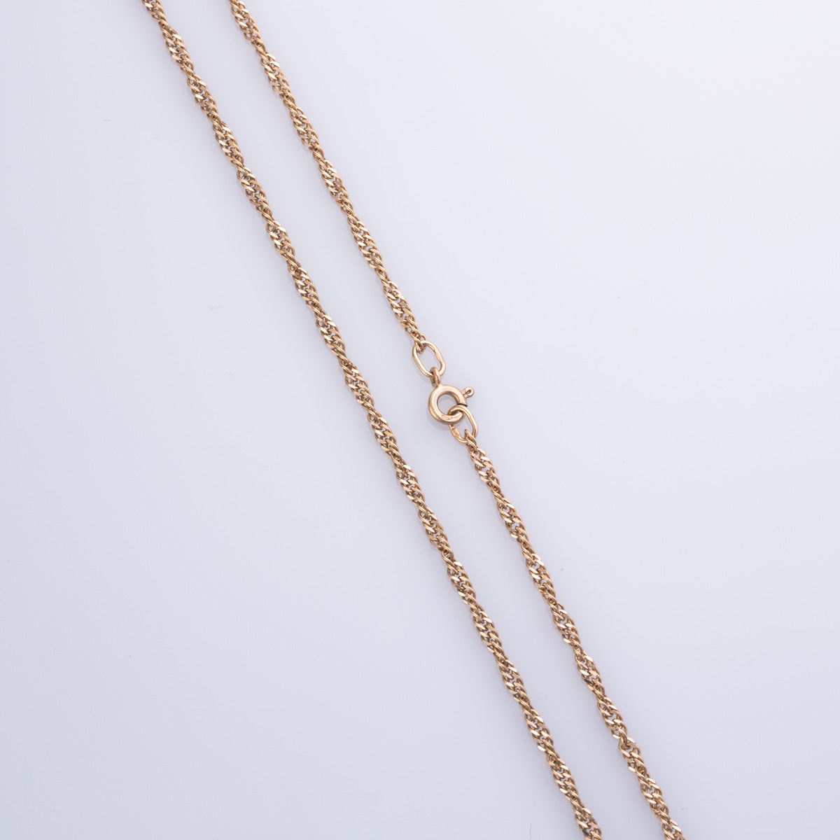 14k Rose Gold Singapore Chain | 20" |