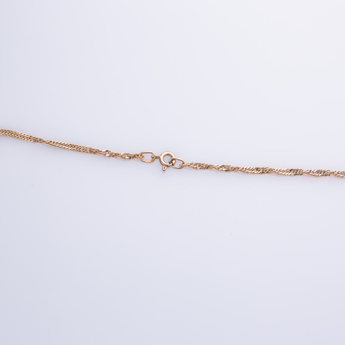 14k Rose Gold Singapore Chain | 20" |