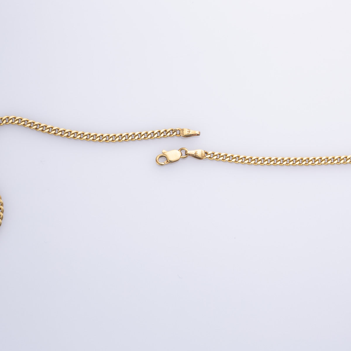 14k Yellow Gold Curb Chain | 23" |