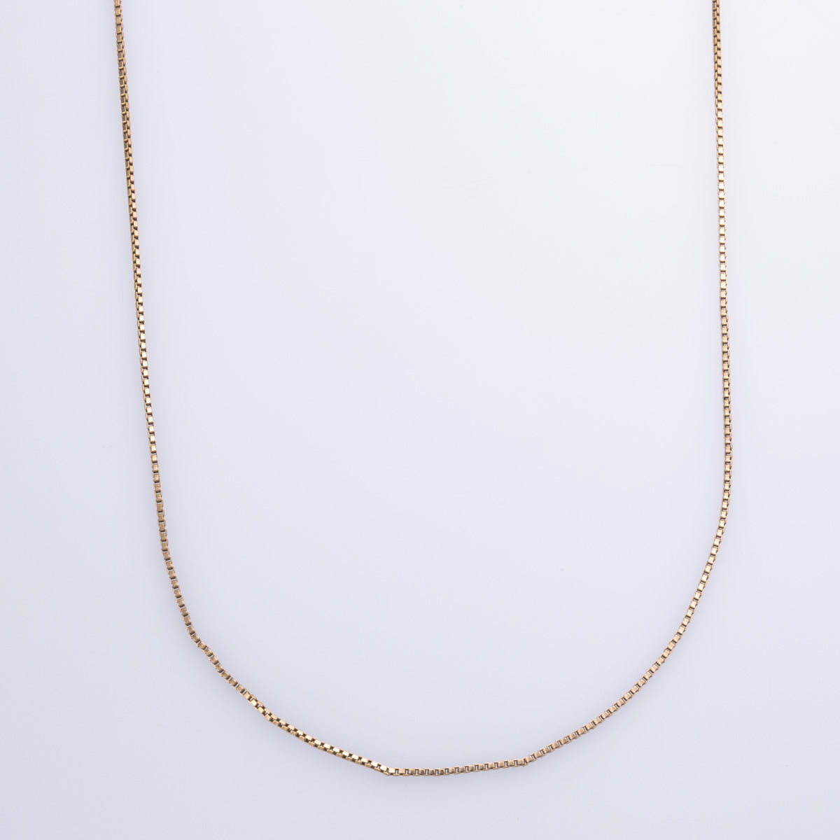 10k Yellow Gold Box Chain | 19" |
