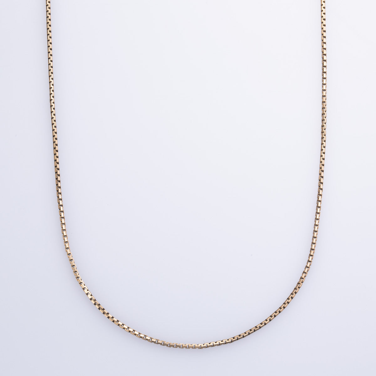 10k Yellow Gold Box Chain | 20" |