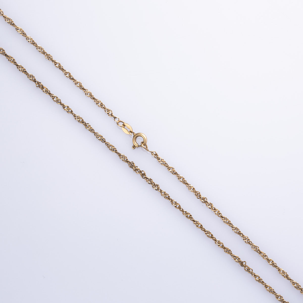 10k Yellow Gold Singapore Chain | 18" |