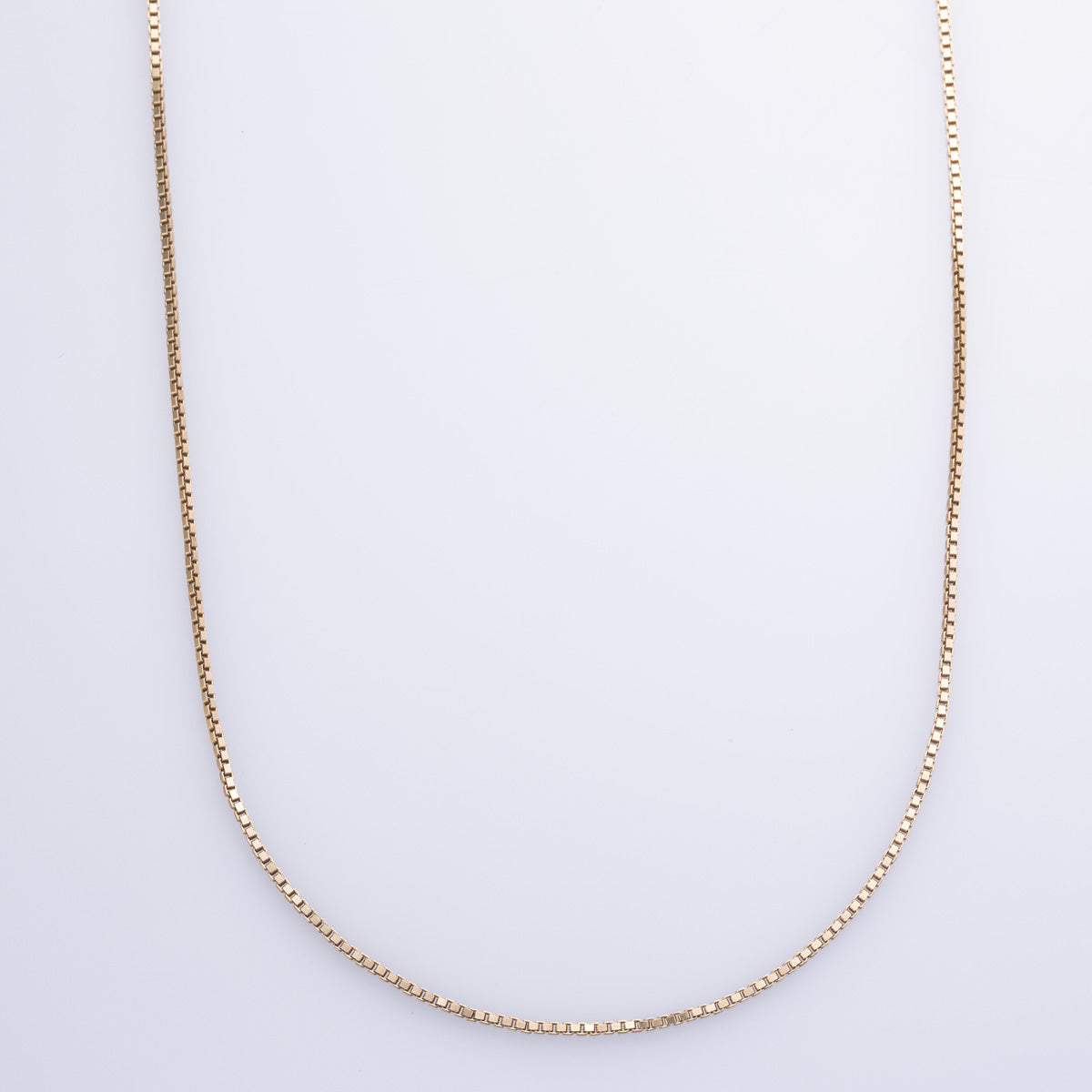 10k Yellow Gold Box Chain | 22" |
