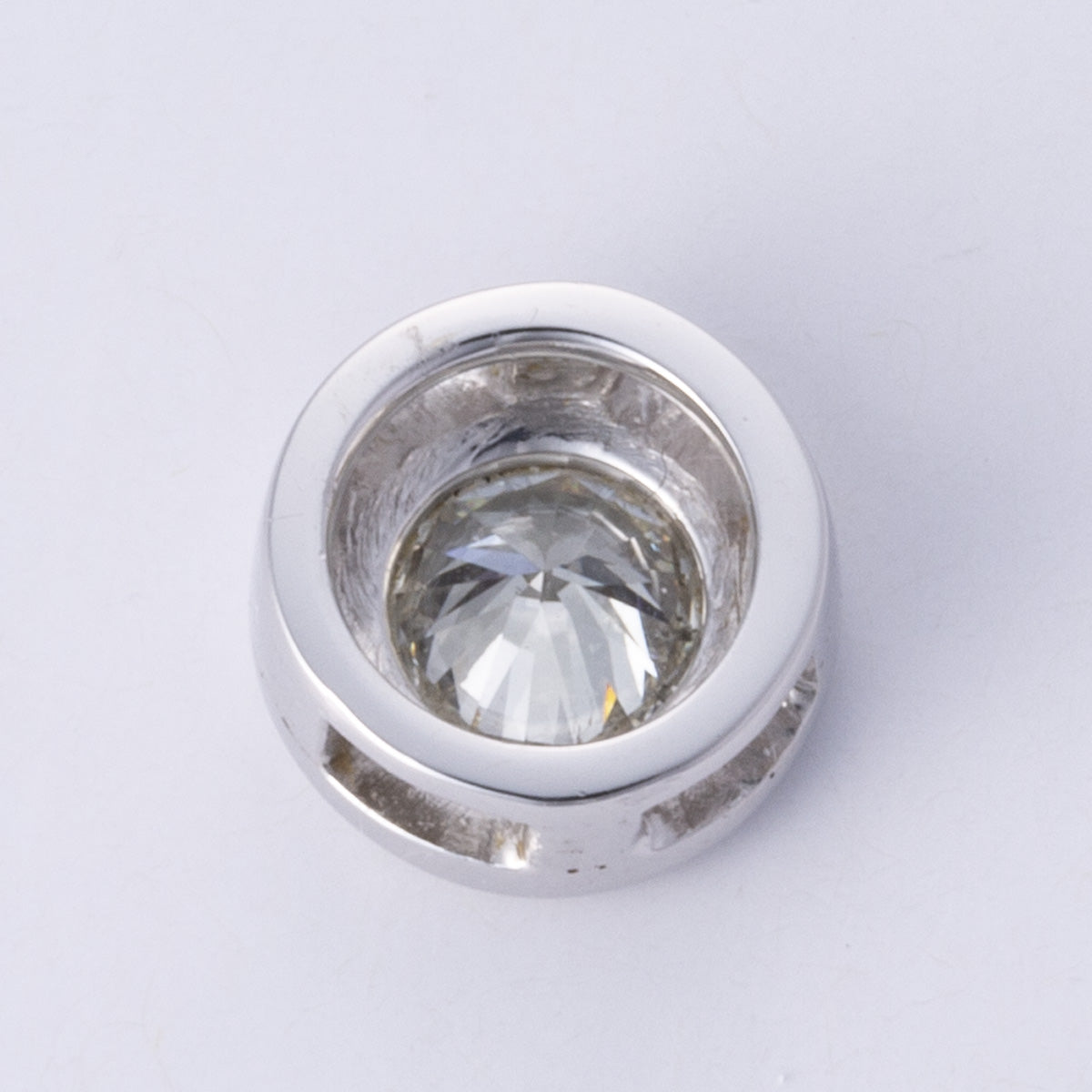 Platinum Custom Made Diamonds Pendant |0.72 ct