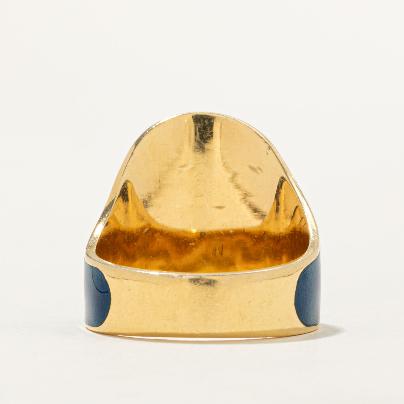 1974 Soviet Hallmarked 18k Yellow Gold Ring | SZ 8.25 |