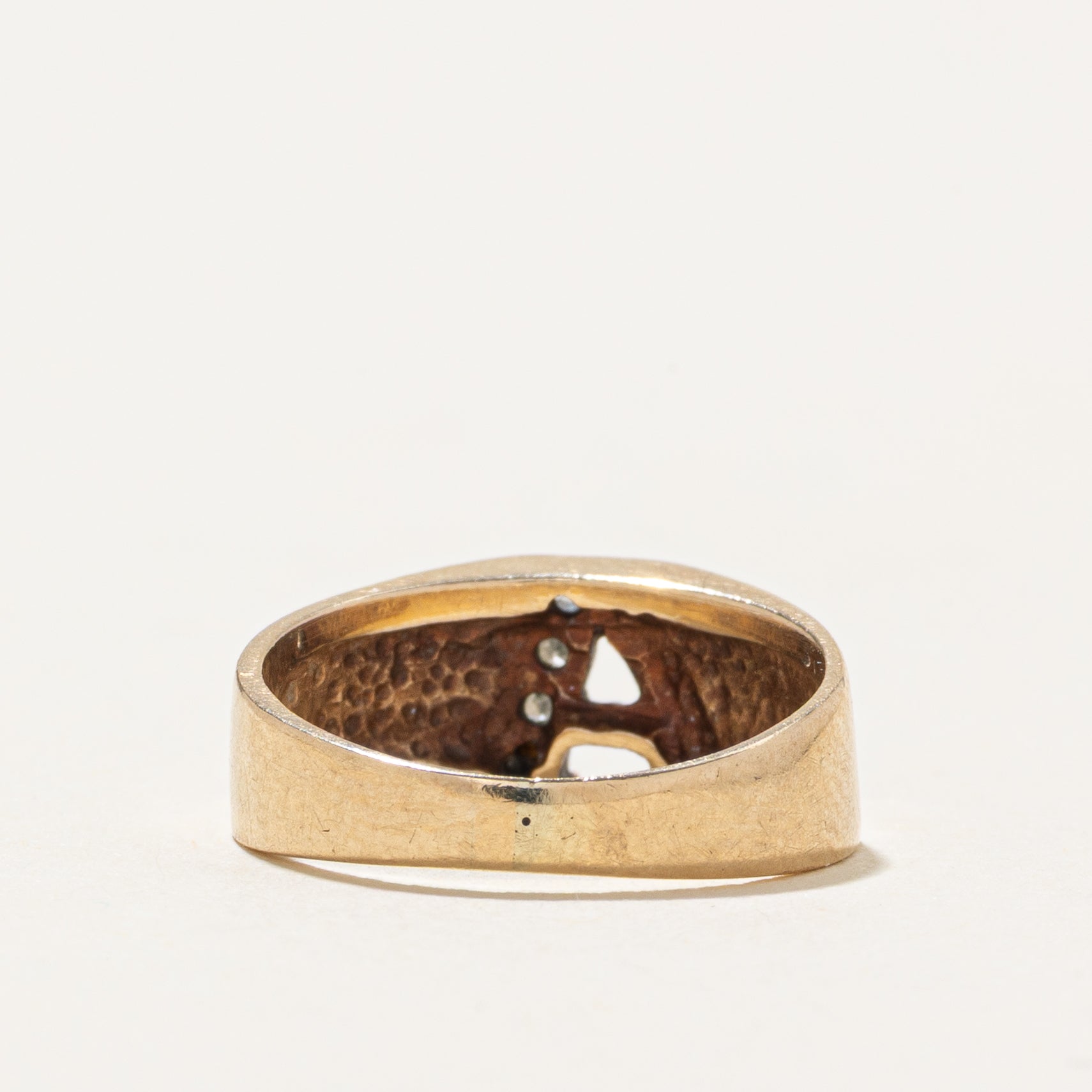 Diamond 'A' Initial Band | SZ 2.25