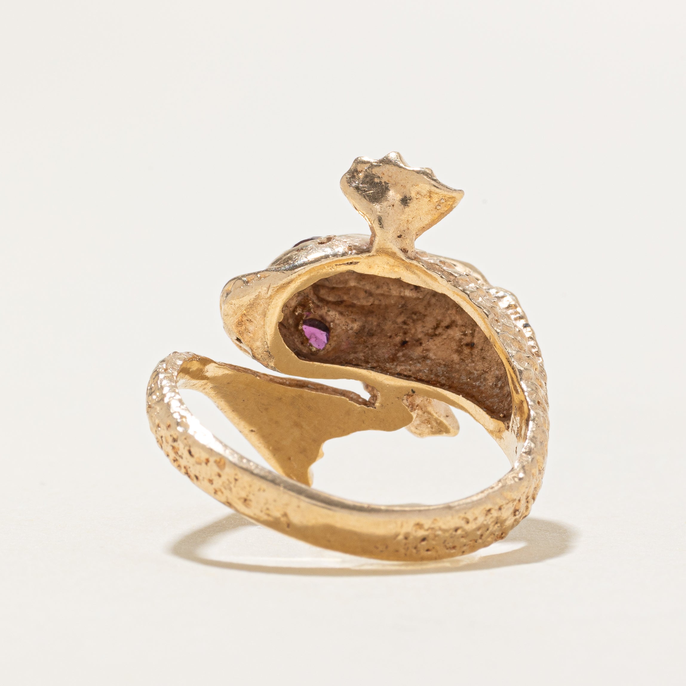 Ruby Fish Bypass Ring | SZ 9