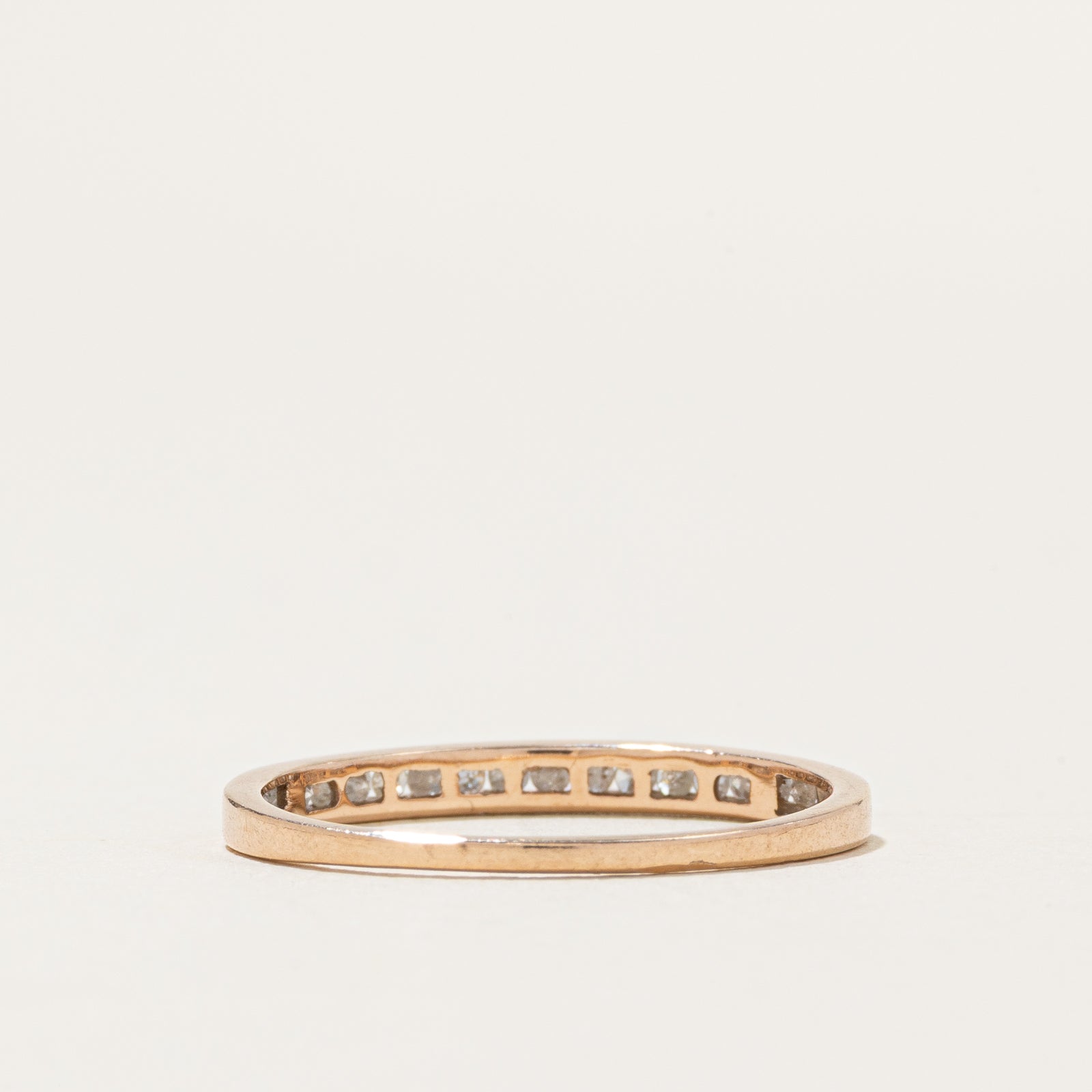 Semi Eternity Channel Set Diamond Band | SZ 7.25