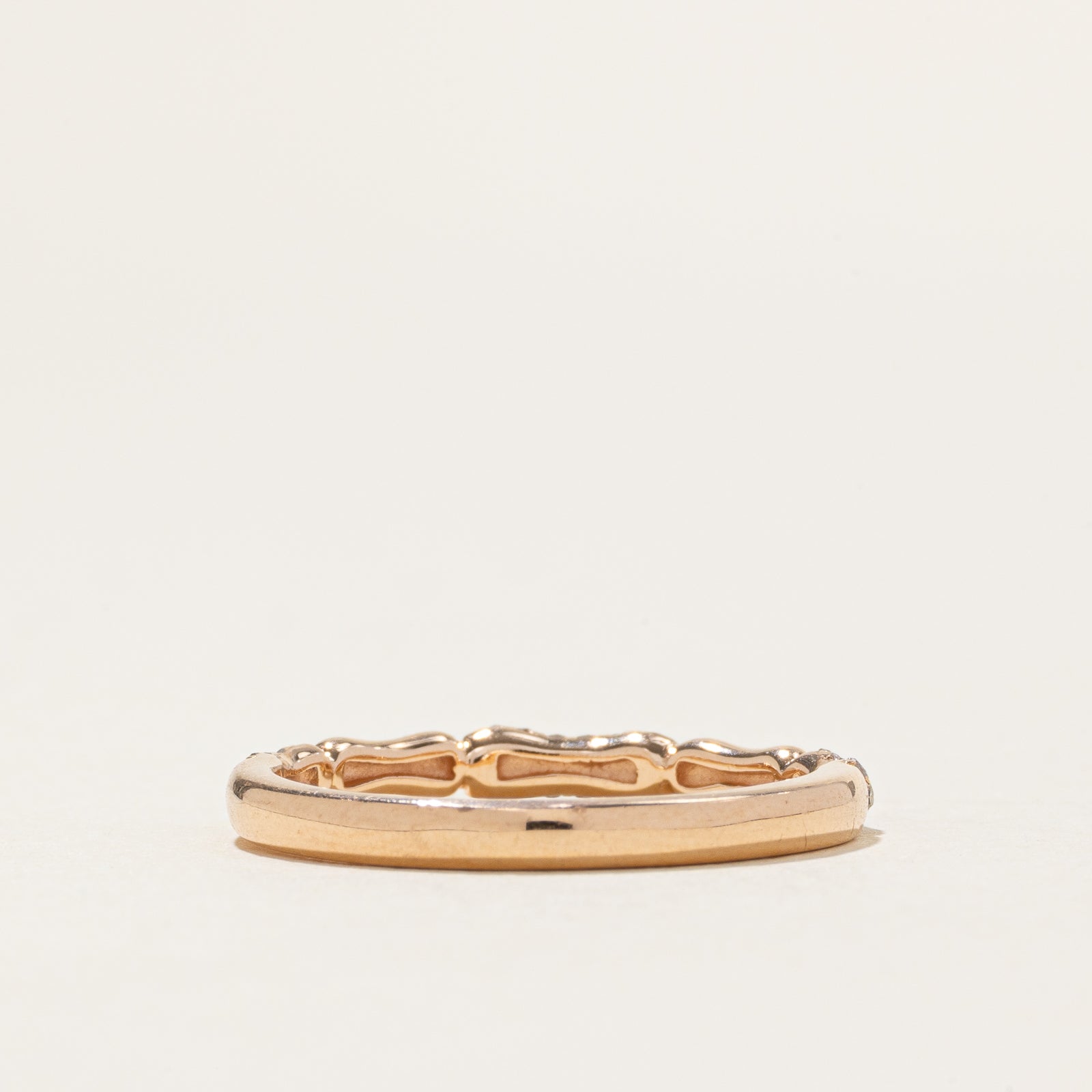 Diamond Cluster Segmented Band | 2.3mm | SZ 7