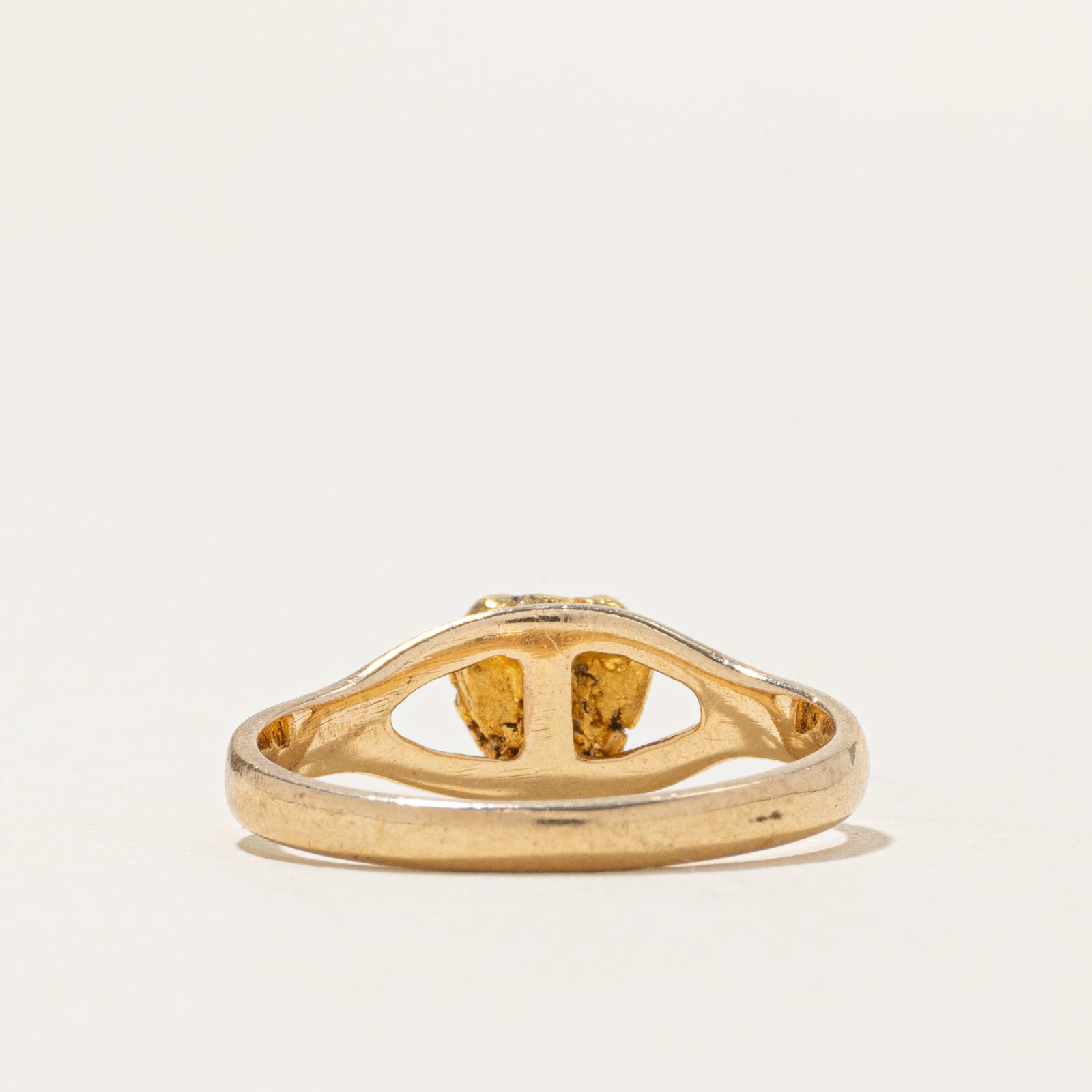 10k Diamond Nuggety Ring | SZ 4.5