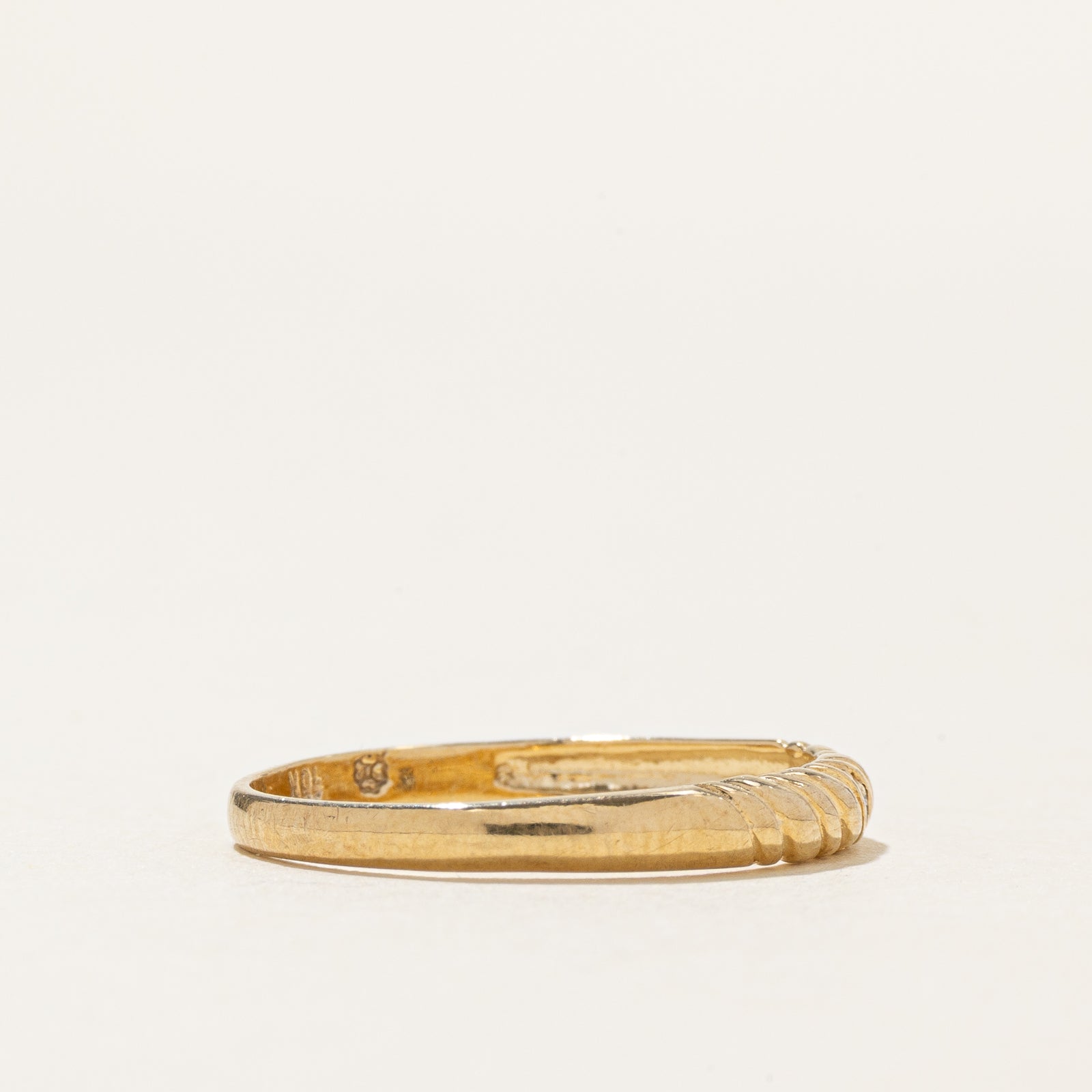 10k Diamond Rope Band | SZ 6.75
