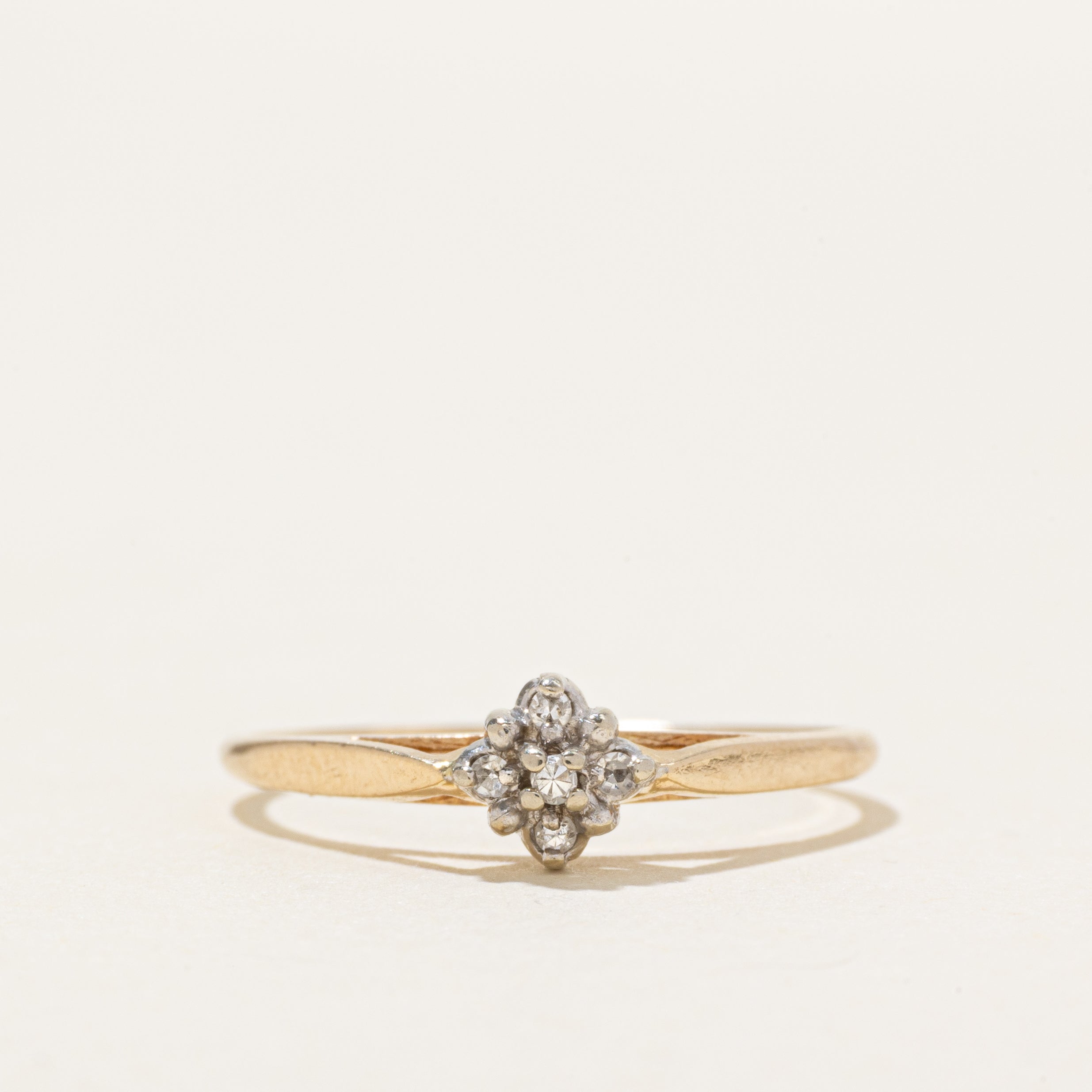 10k Diamond Cluster Ring | SZ 6.25