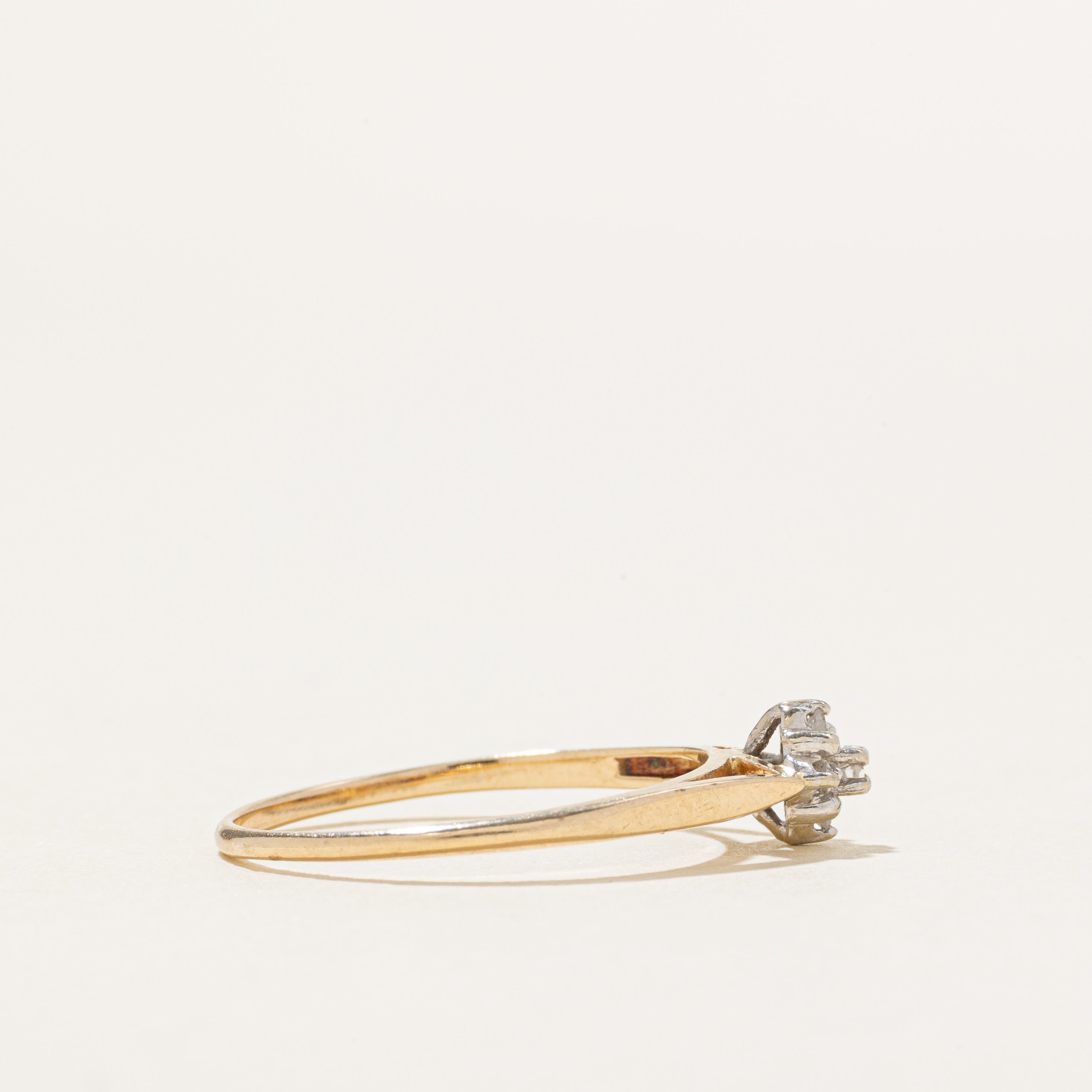10k Diamond Cluster Ring | SZ 6.25