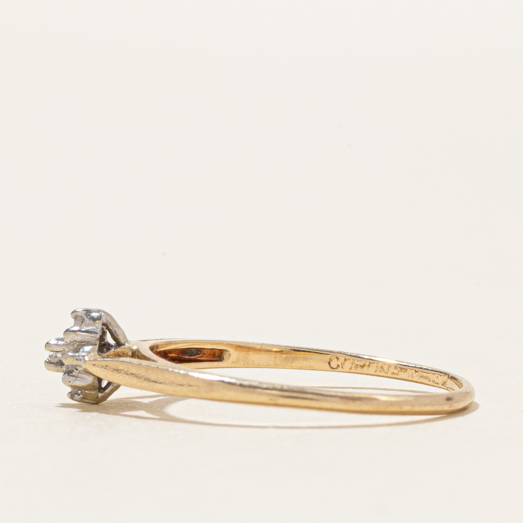 10k Diamond Cluster Ring | SZ 6.25