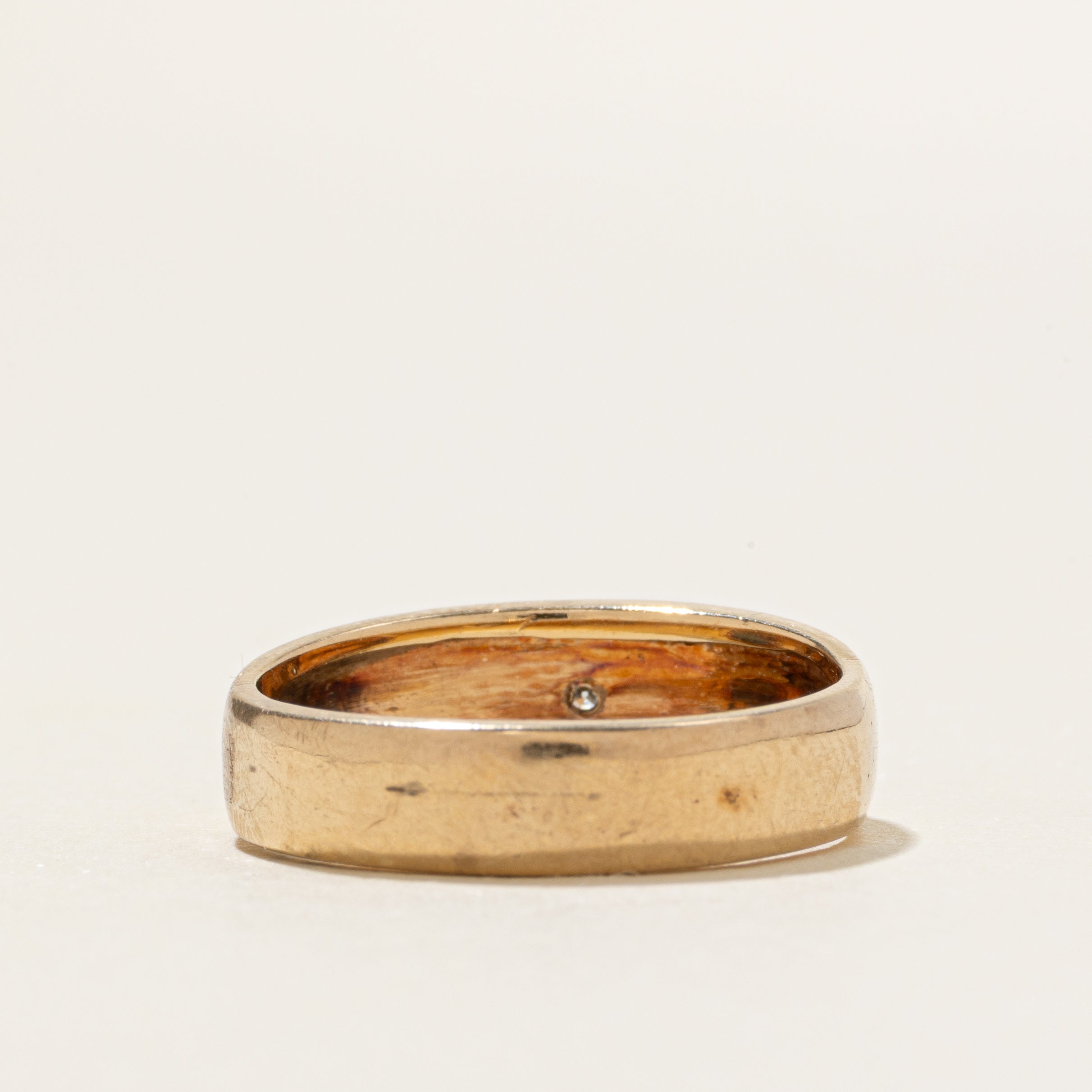 10k Star Set Diamond Ring | SZ 7.5