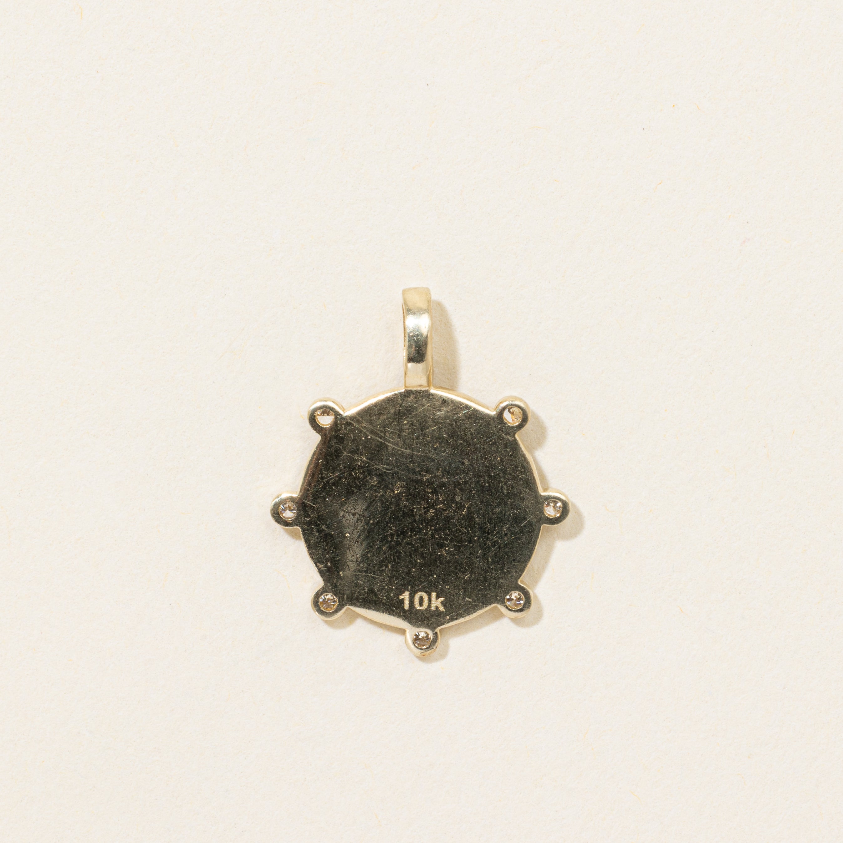 10k Diamond Sagitarius Pendant