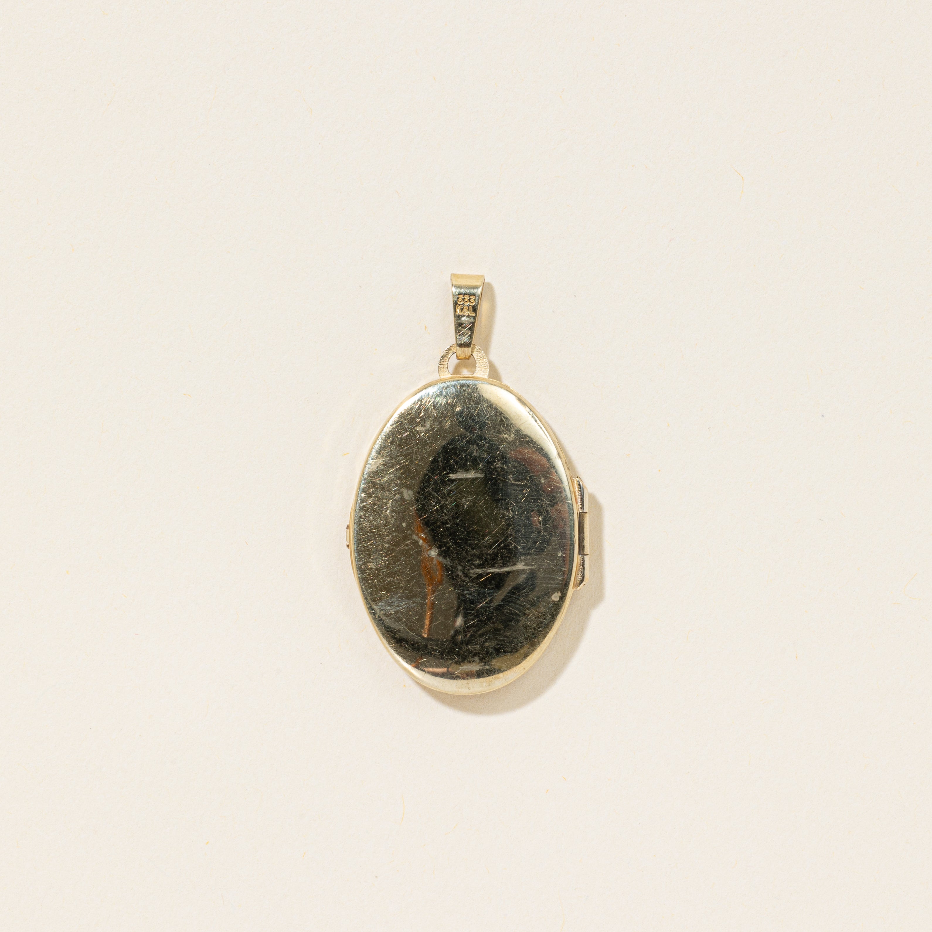 8k Diamond Digitalis Flower Locket
