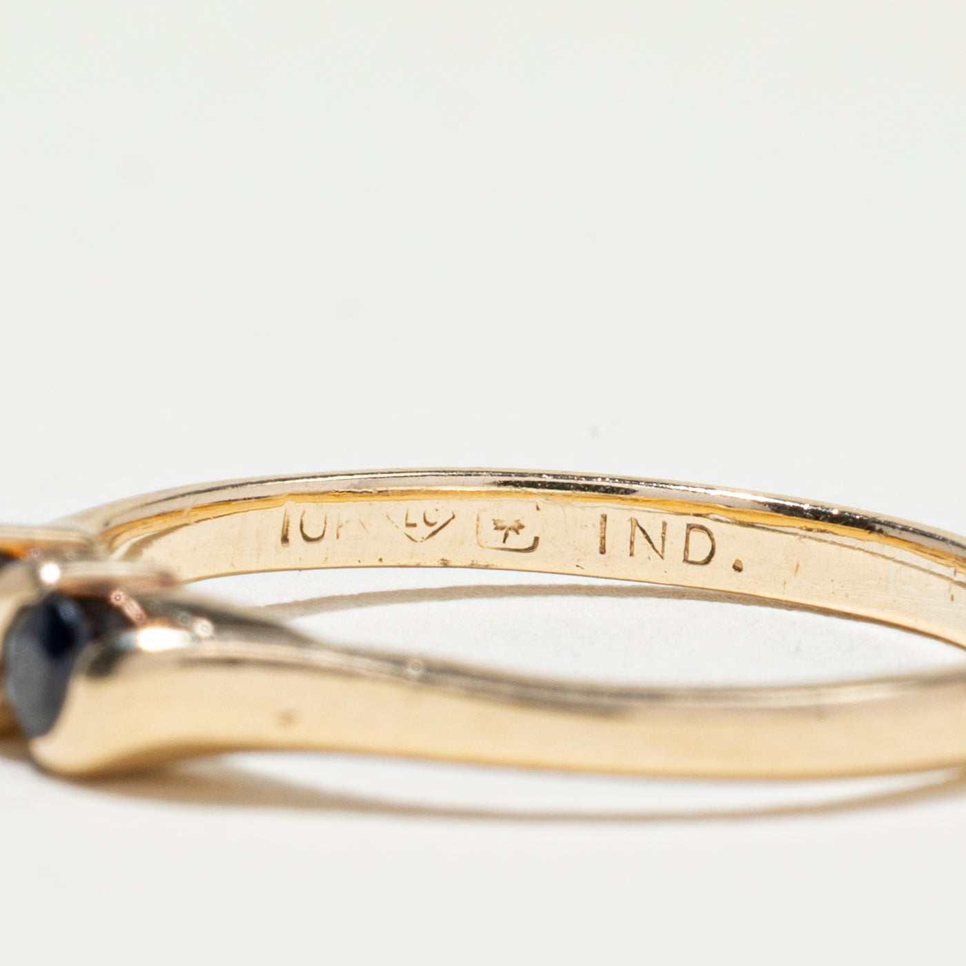 Canadian Two Stone Sapphire Ring | SZ 5