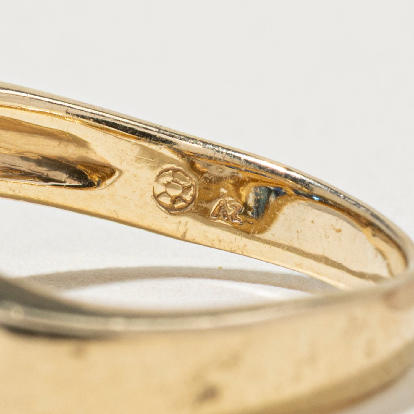 Sapphire & Diamond Triple Wave Ring | SZ 5.75