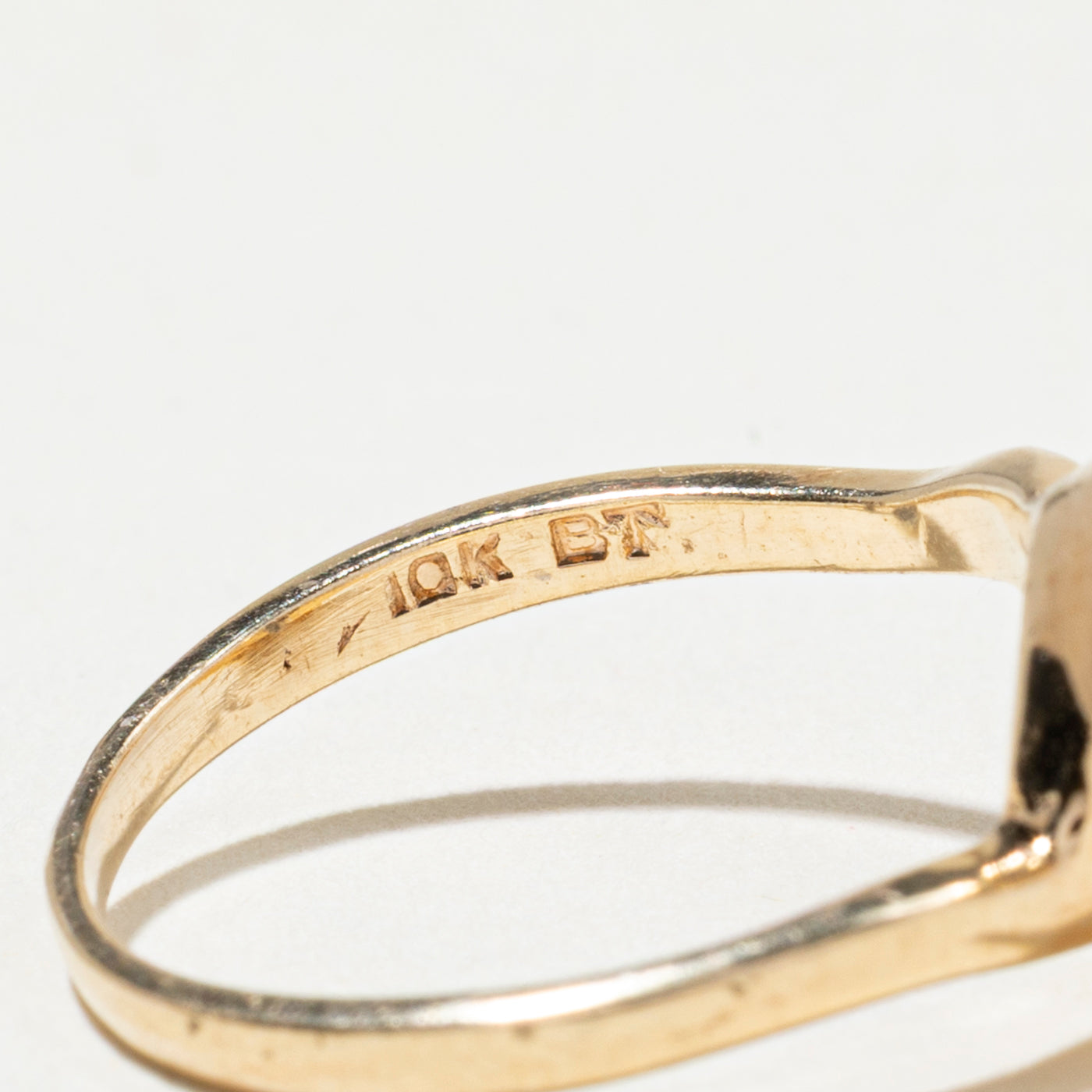 Bague fleur en saphir étoilé synthétique | Taille 4,5