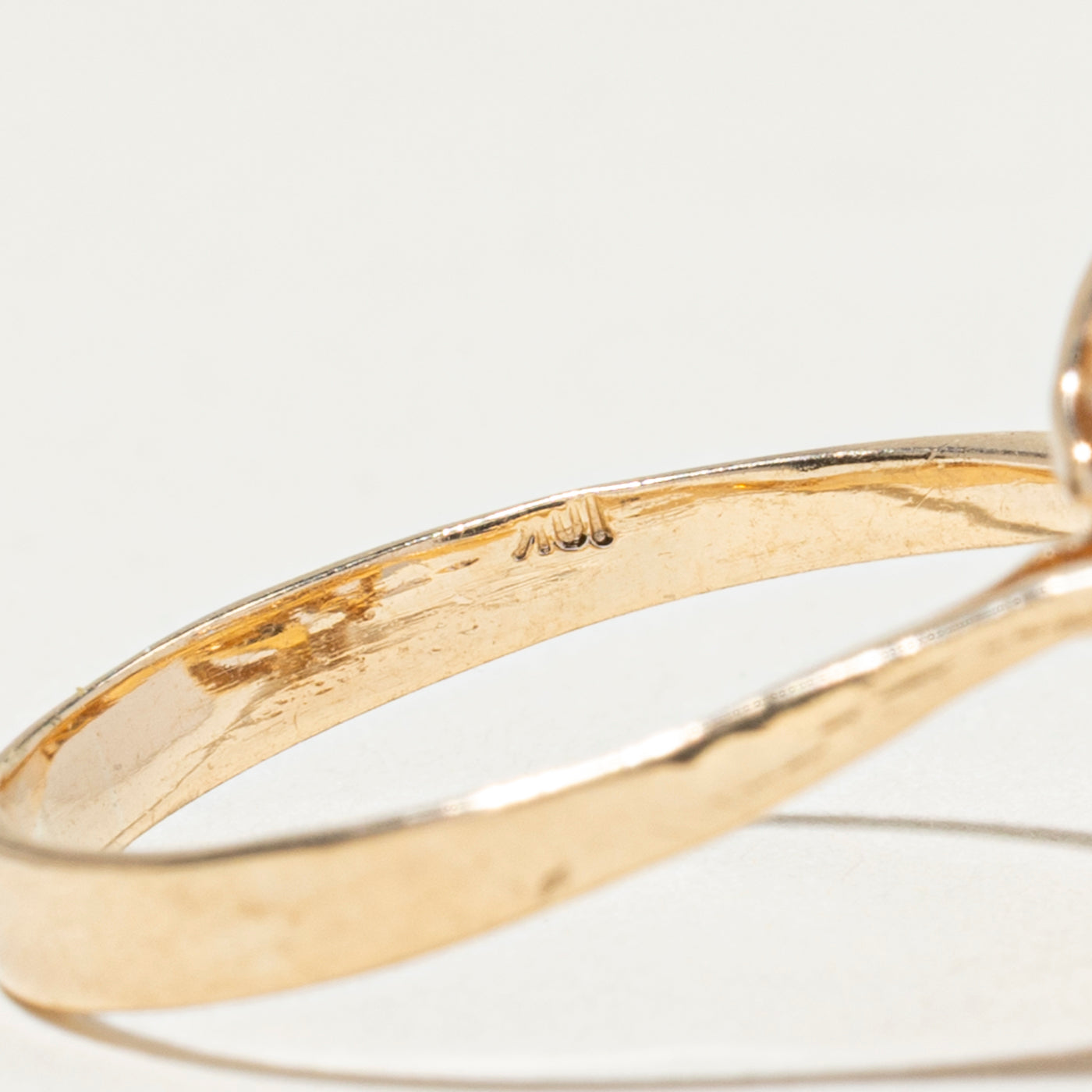 Scattered Synthetic Sapphire Openwork Floral Ring | SZ 7