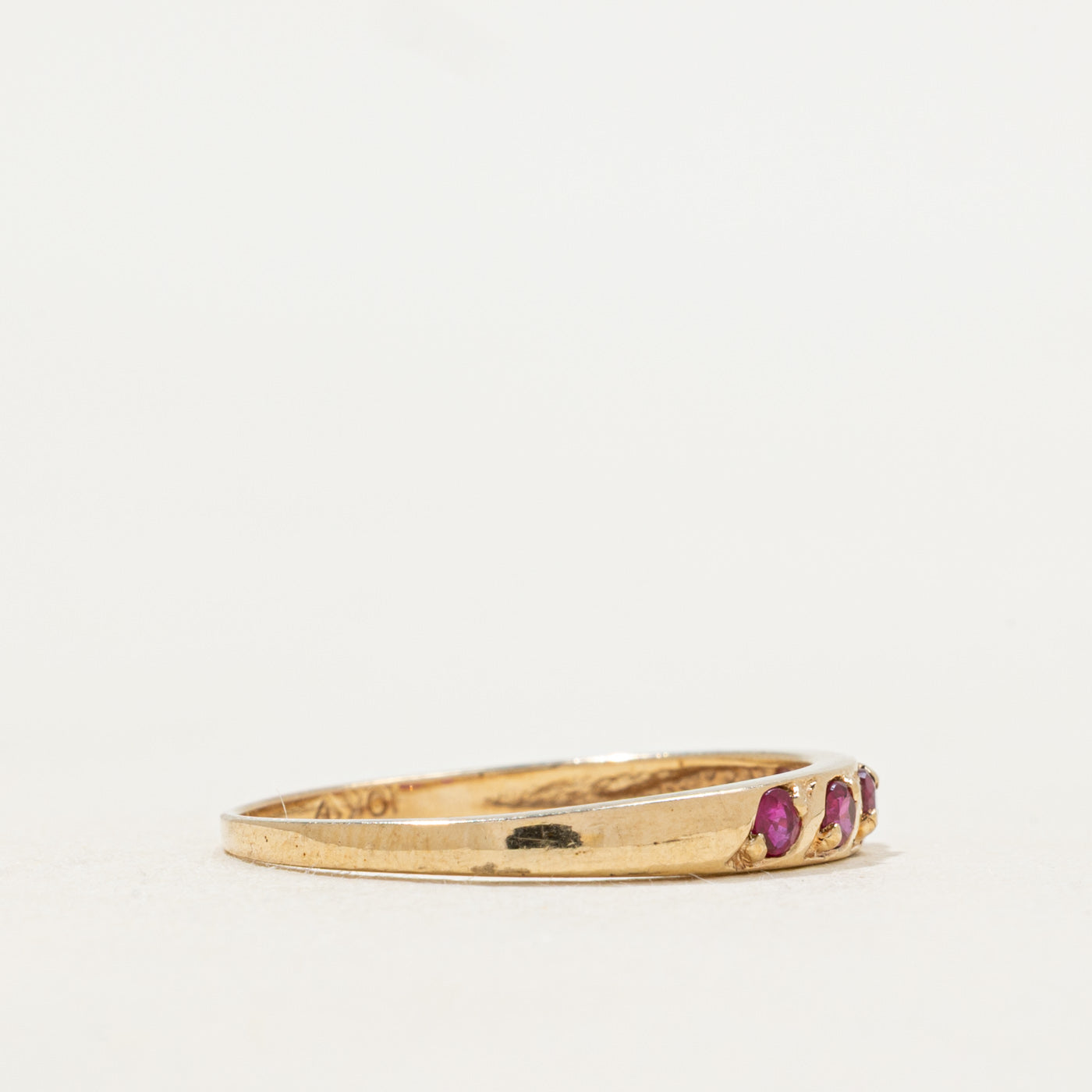Five Stone Ruby Band | SZ 7