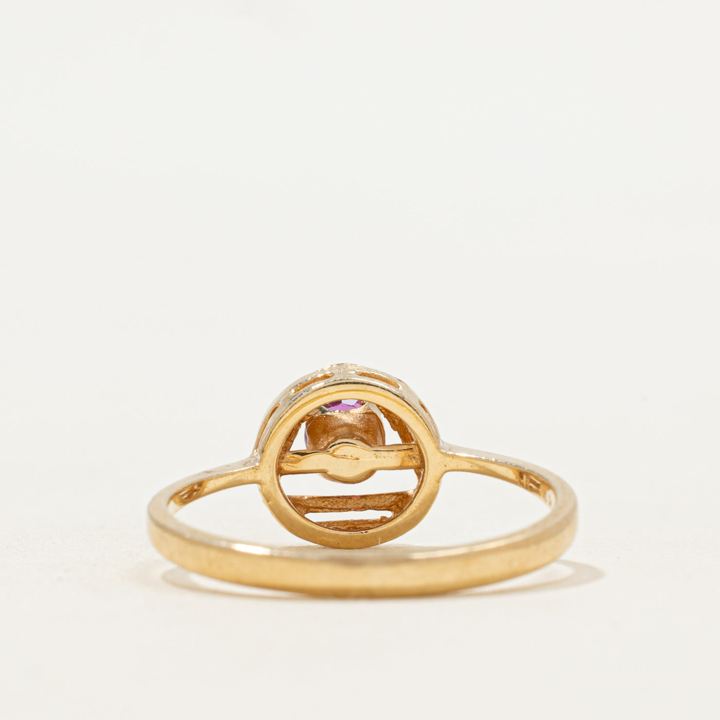 Ruby Openwork Ring | SZ 6.75