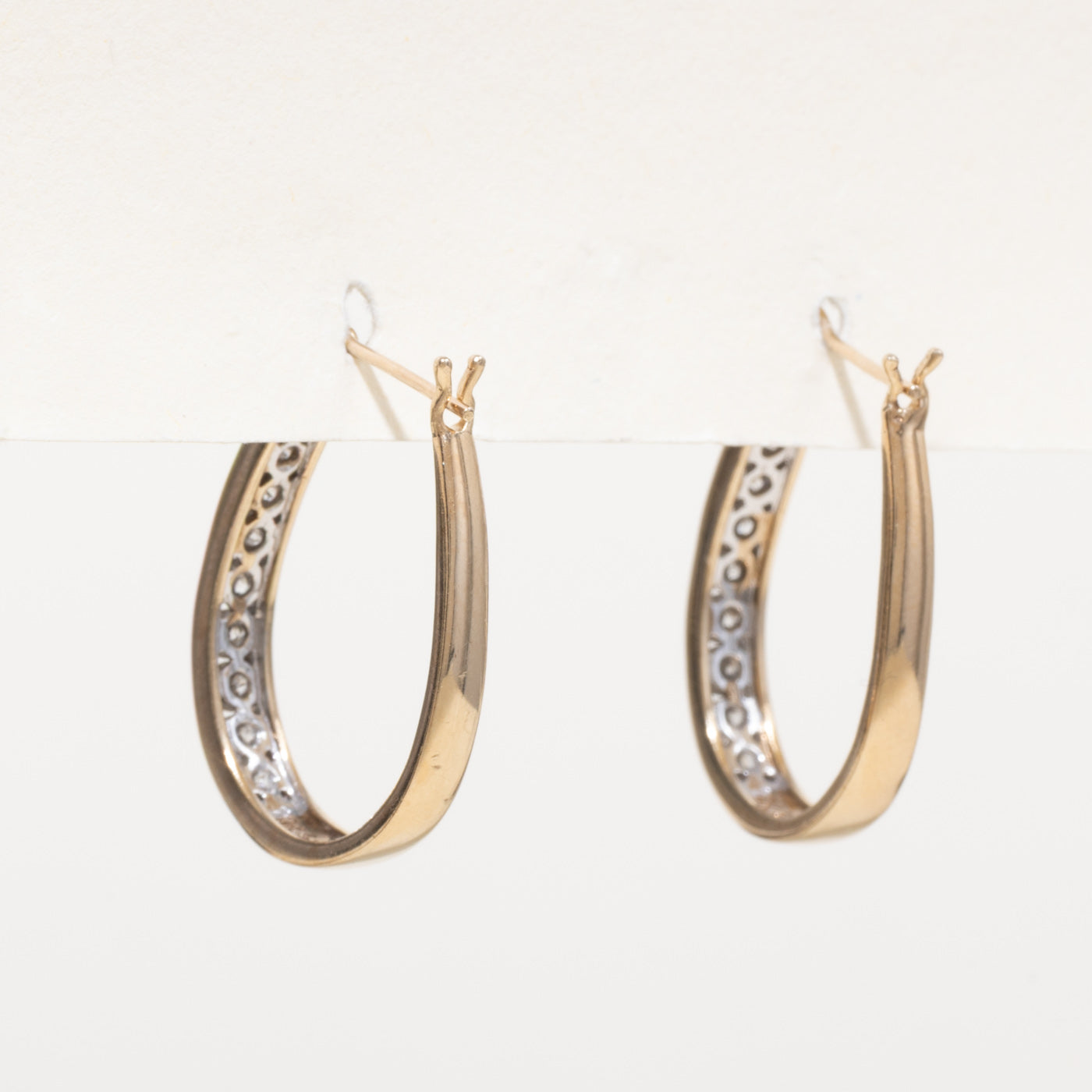 Boucles d'oreilles en or 18 carats ***Titre 4293-65