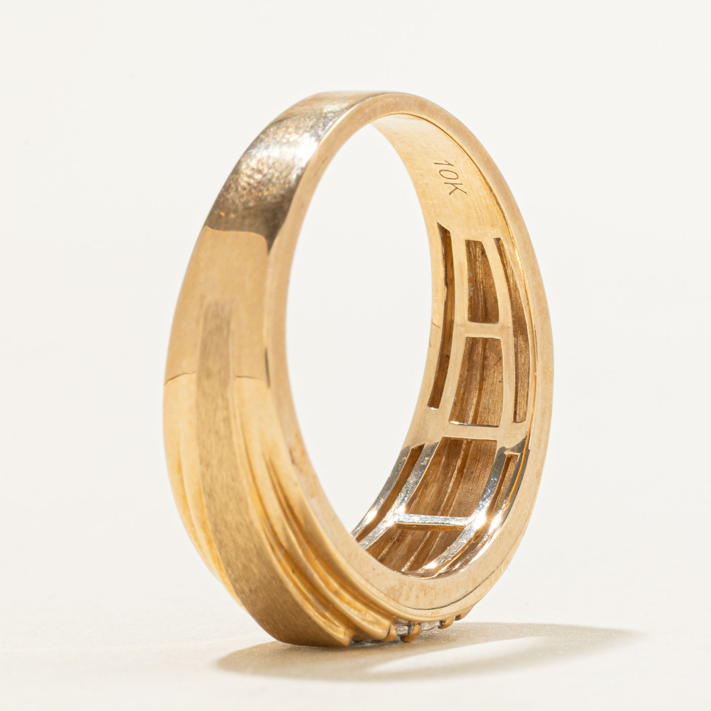 10k Diamond Square Cluster Ring | 0.04ctw | SZ 11.25