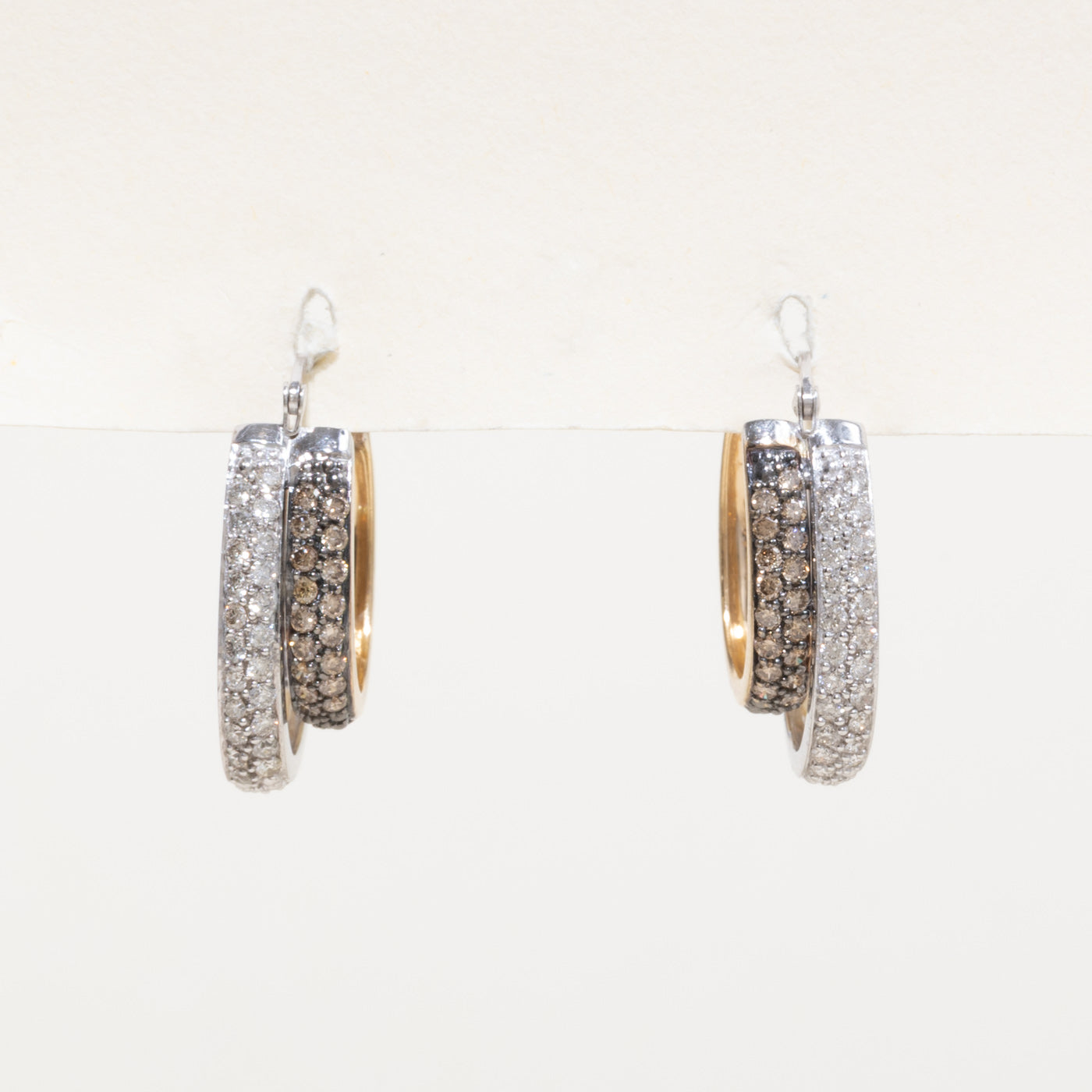 ***PRIX*** Boucles d'oreilles en or 14 carats 4293-76