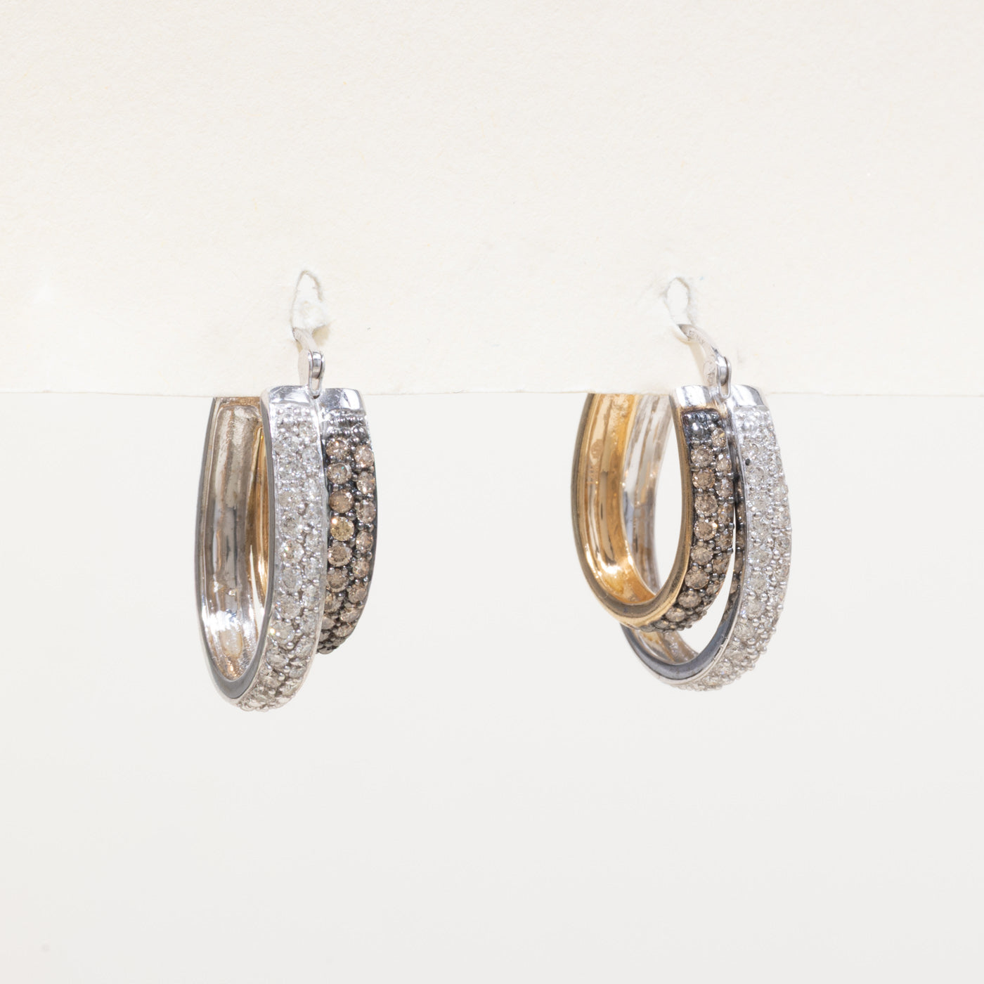 ***PRIX*** Boucles d'oreilles en or 14 carats 4293-76