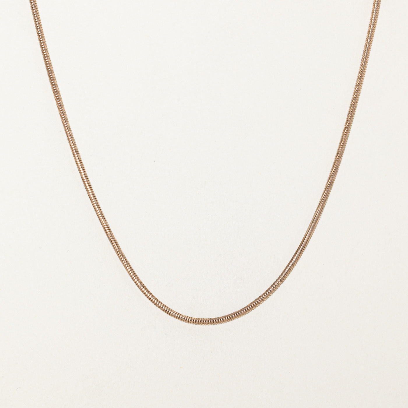 10k Yellow Gold Snake Chain | 20"