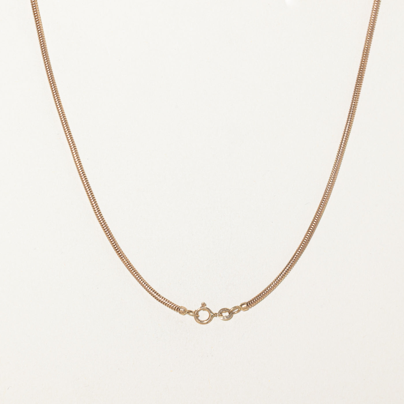 10k Yellow Gold Snake Chain | 20"