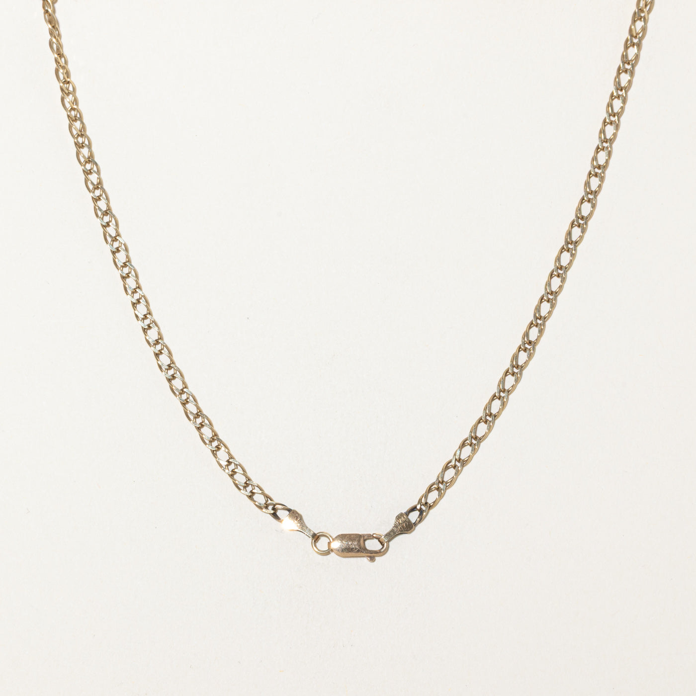 10k Yellow Gold Gold Double Link Chain | 22"