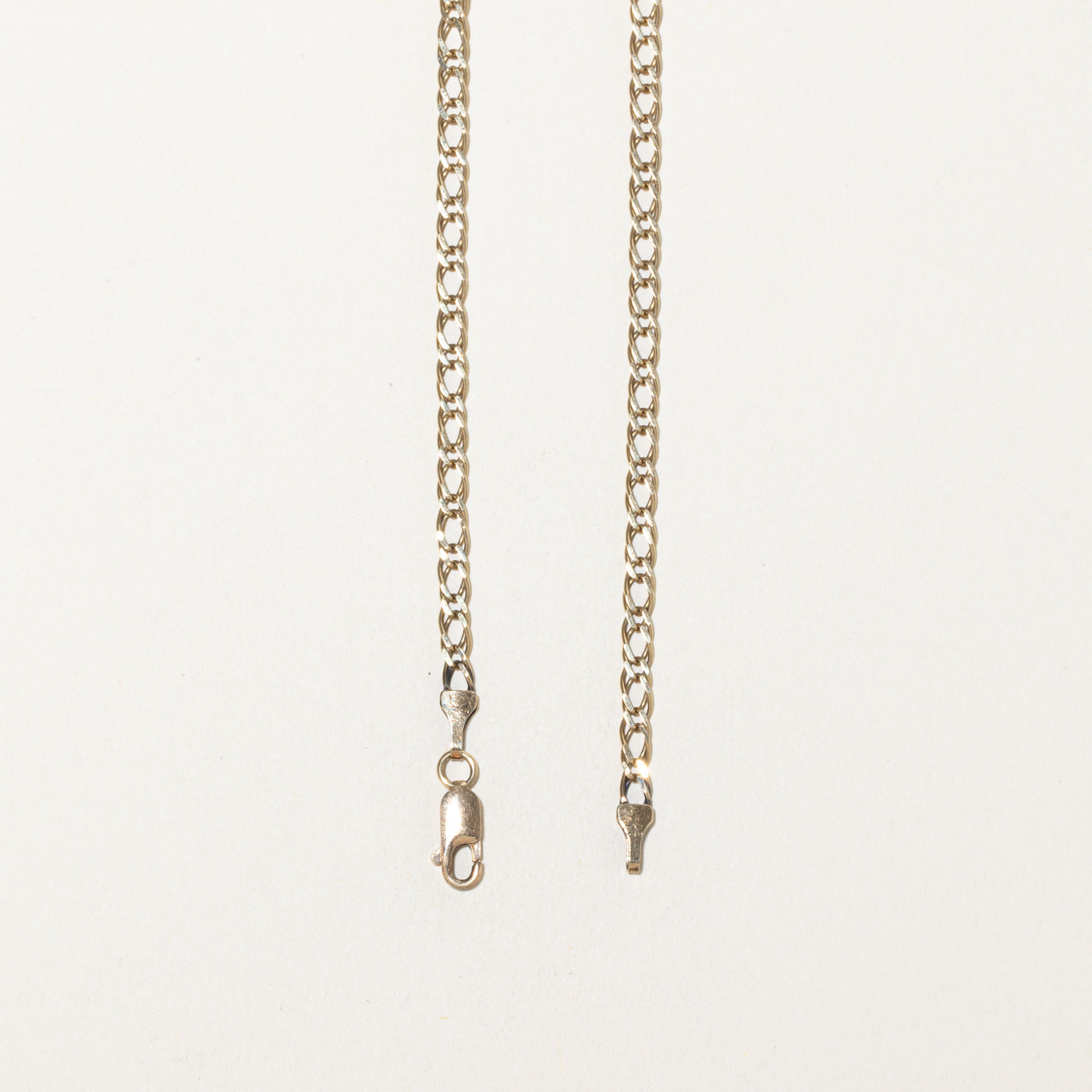 10k Yellow Gold Gold Double Link Chain | 22"