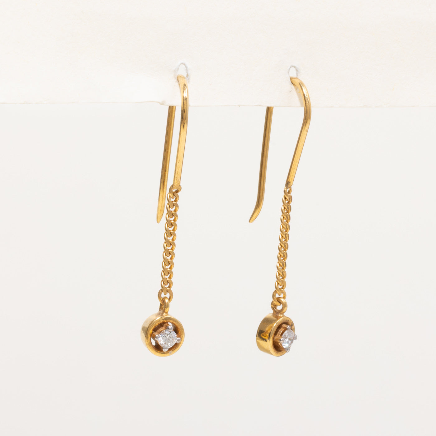 ***Boucles d'oreilles en or 18 carats 4293-53