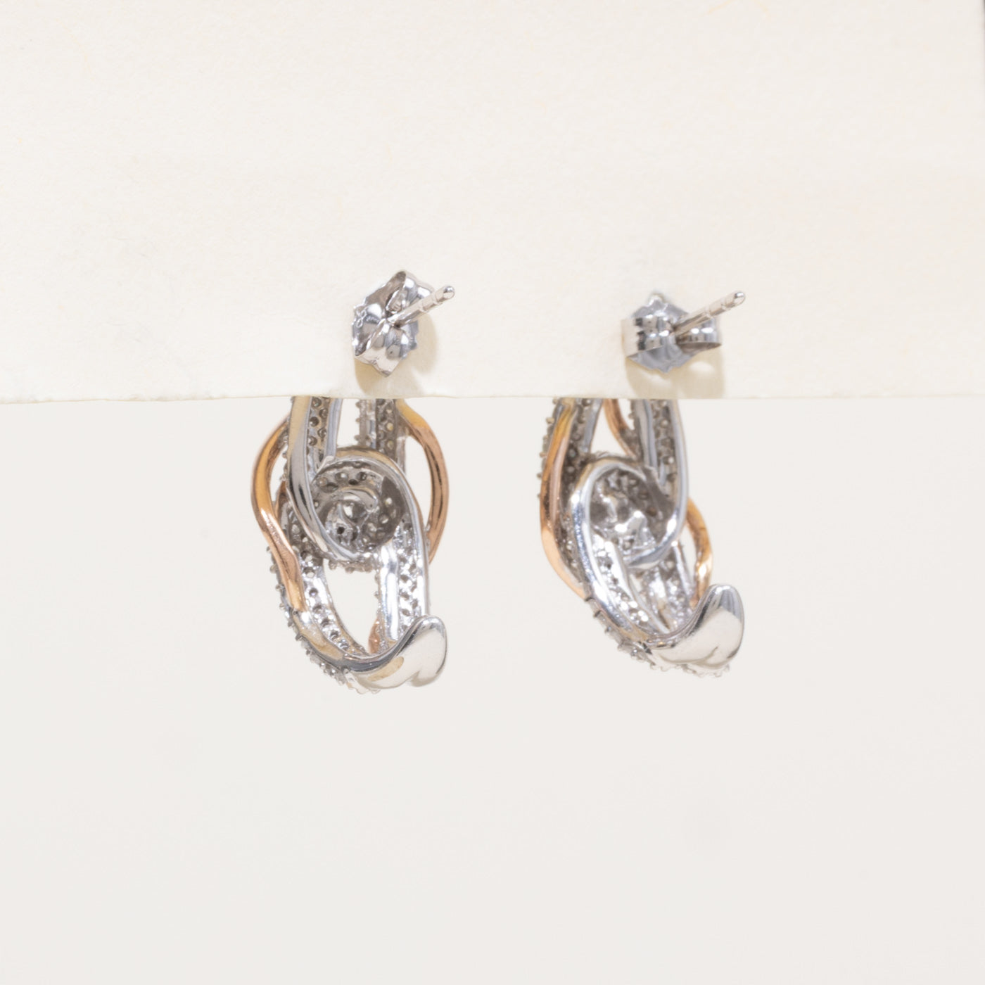 ***Boucles d'oreilles en or 14 carats 4293-37