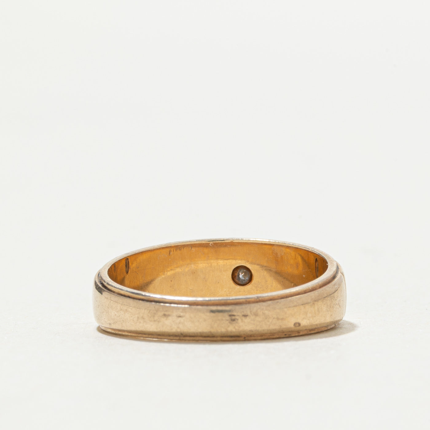 10k Star Set Diamond Band | SZ 6