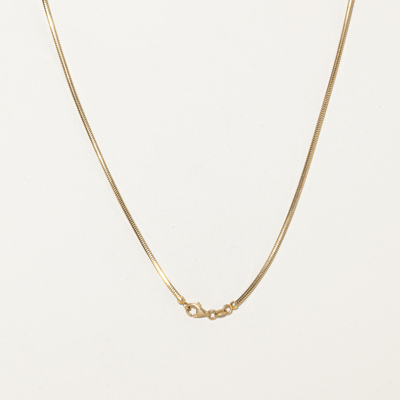 14k Yellow Gold Snake Chain | 20"