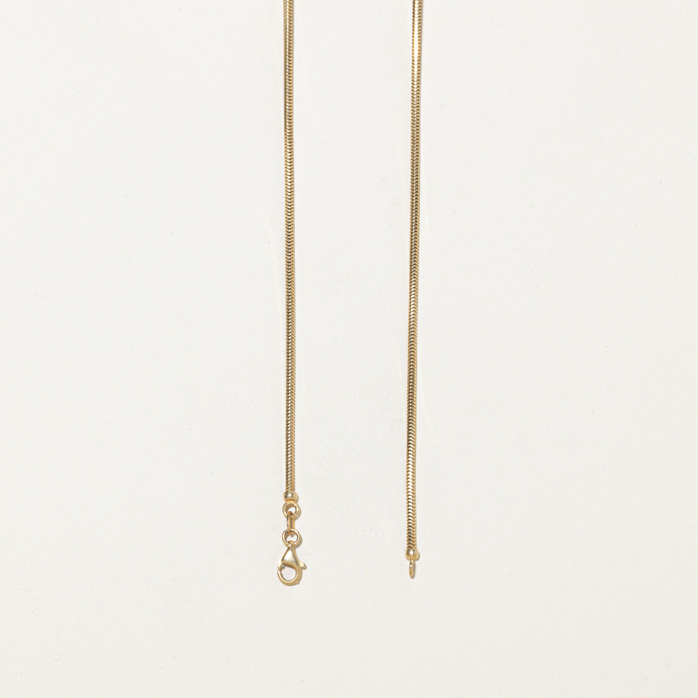 14k Yellow Gold Snake Chain | 20"