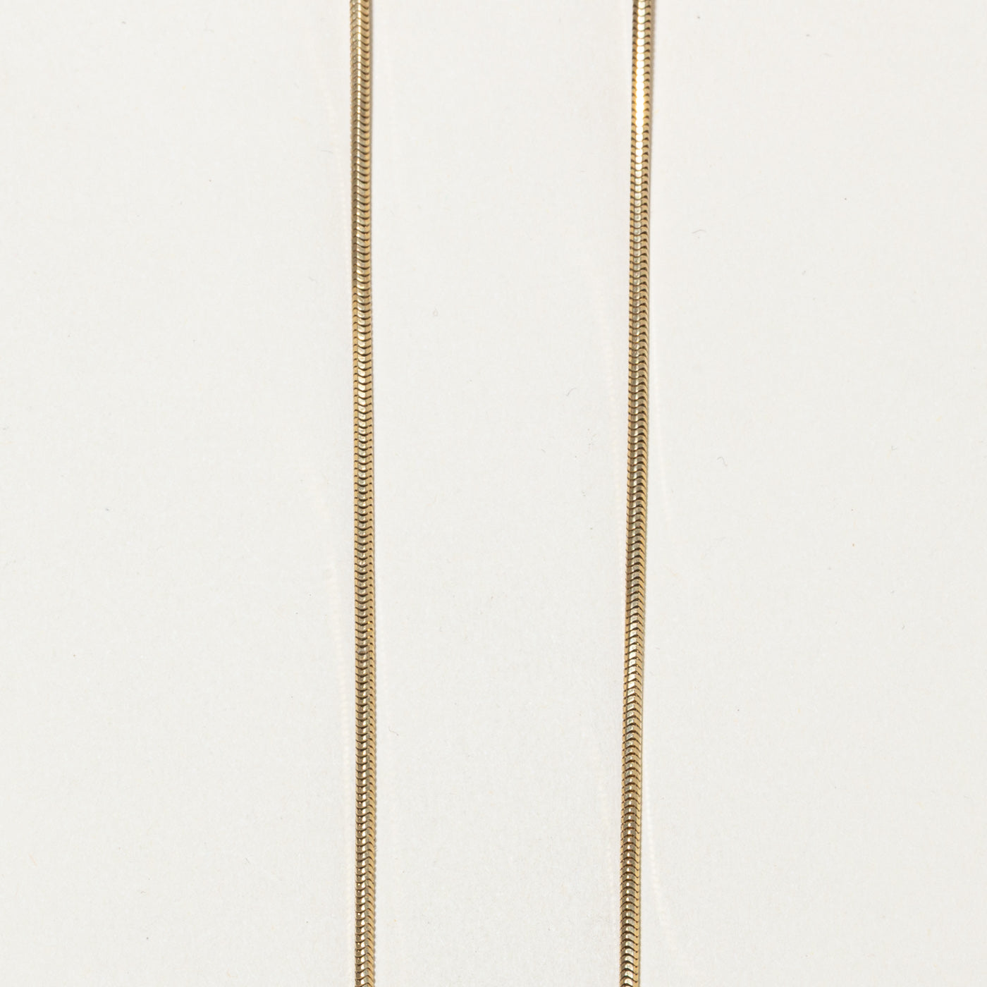 14k Yellow Gold Snake Chain | 20"
