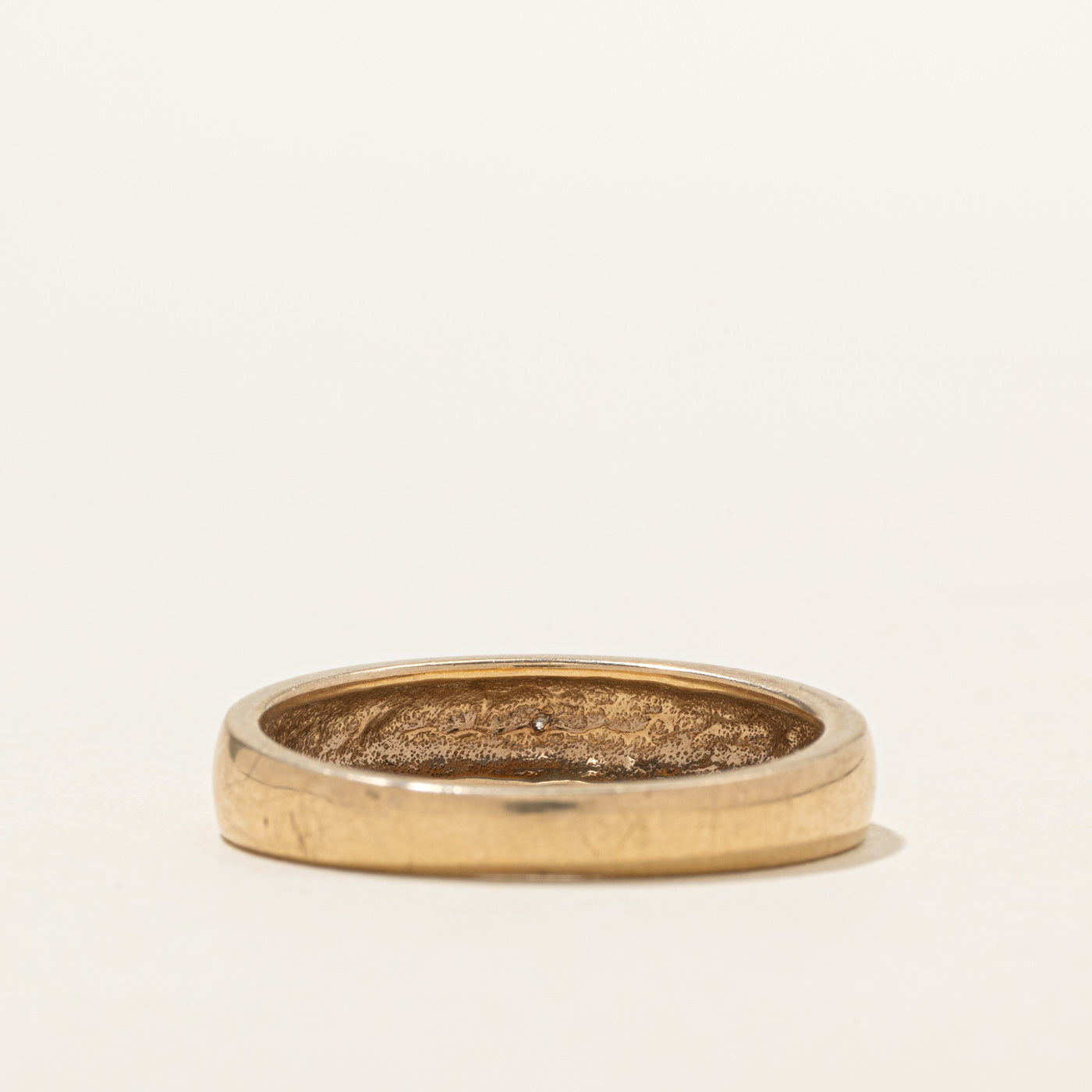 10K Diamond Rhombus Band | SZ 10.25